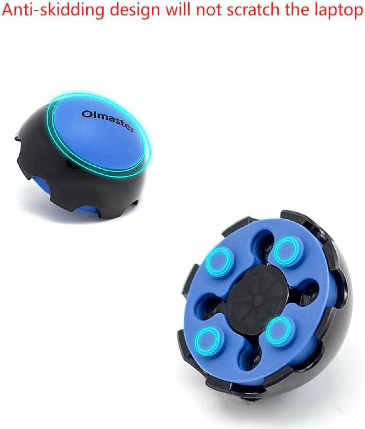 Alt view image 3 of 5 - Laptop Stand Magnetic Portable Cooling Pad For MacBook Laptop Cool Ball Heat Dissipation Skidproof Pad Cooler Stander Notebook