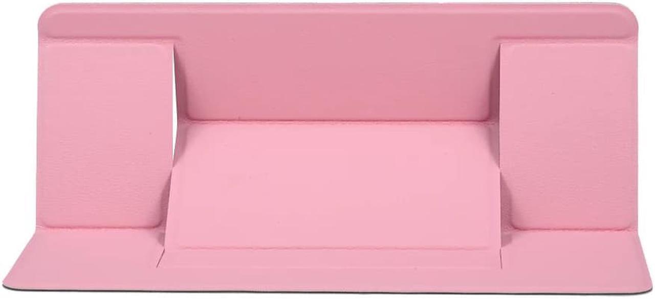 Alt view image 4 of 6 - Adjustable Folding Invisible Computer Stand Holder Portable Laptop Stand with Dual Angle Adjustment (Black/Blue/Pink)