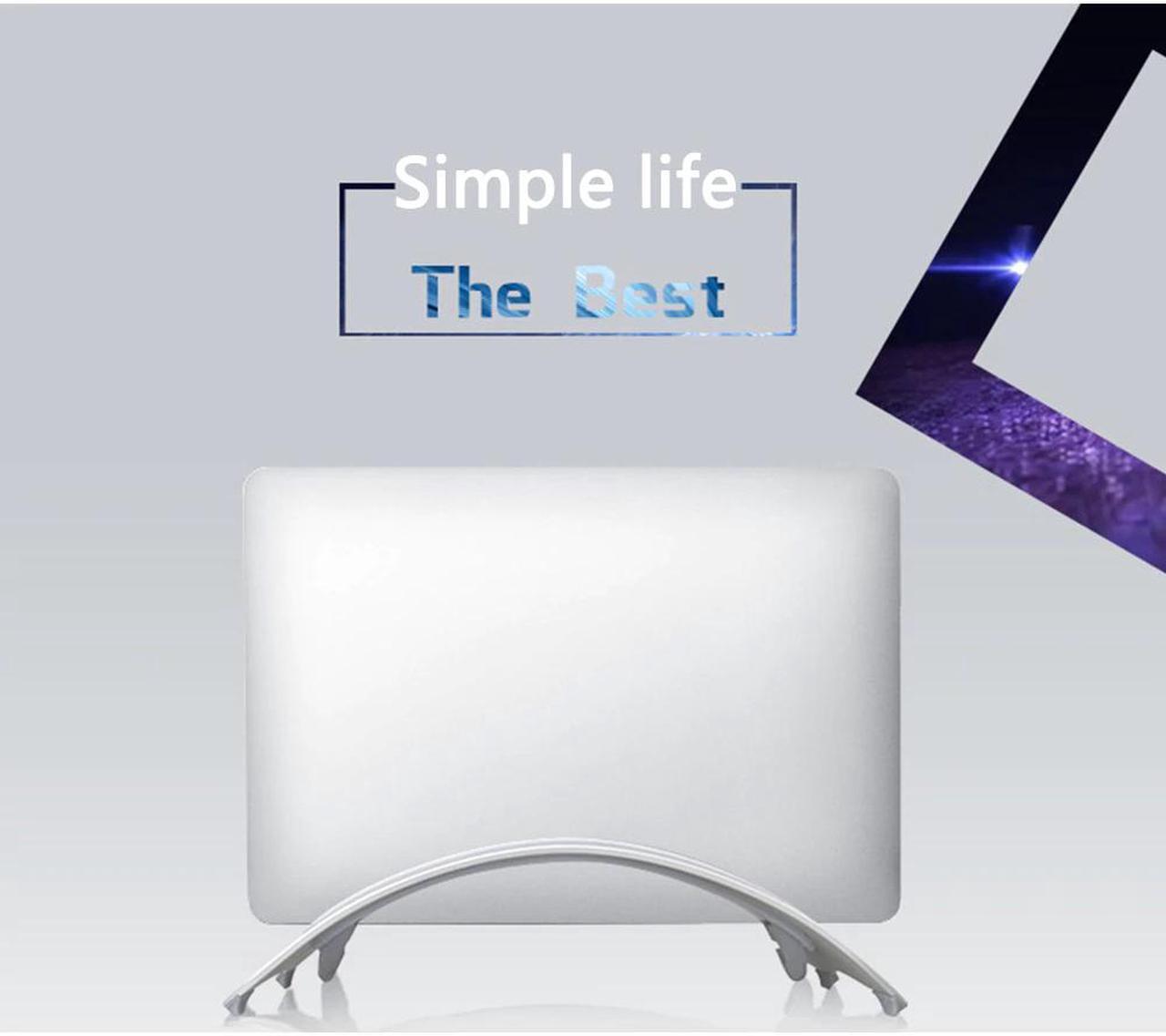 Main image of Erected Holder Space Saving Desktop Storage Rack Aluminum Alloy Mount Laptop Stand Vertical Portable Base For Macbook Pro Air
