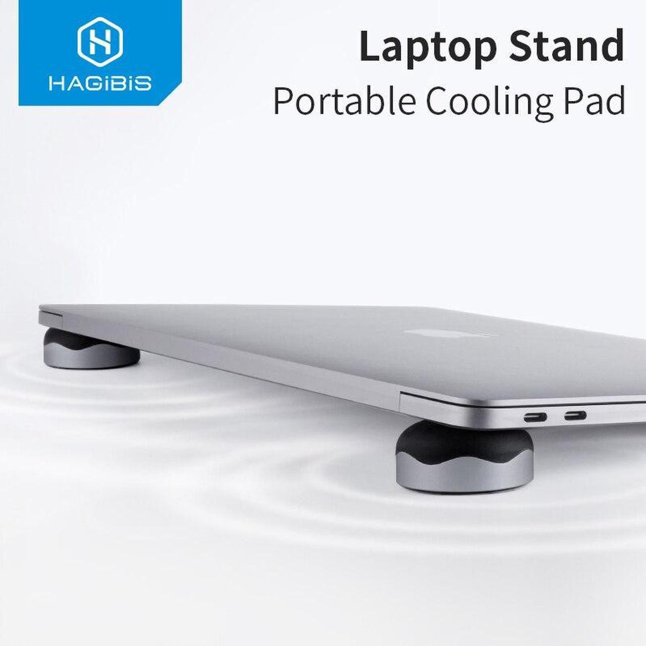 Main image of Hagibis Laptop Stand Magnetic Portable Cooling Pad For MacBook Laptop Cool Ball Heat Dissipation Skidproof Pad Cooler Stand