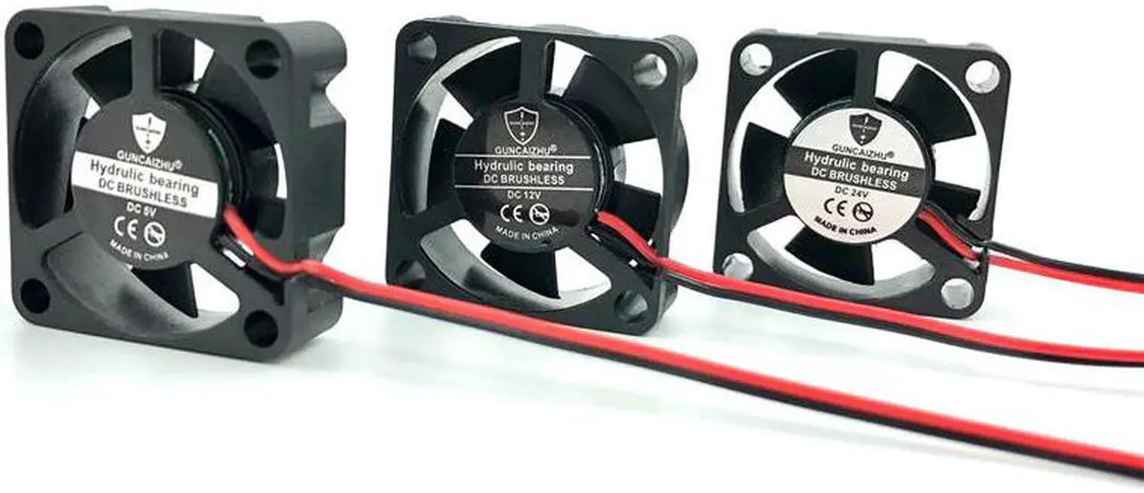 Main image of Best Silent 30mm Fan 3010 5V 12V 24V Fluid bearing 30x30x10mm 2pin 3cm Mini cooling fan for 3D Printer Parts