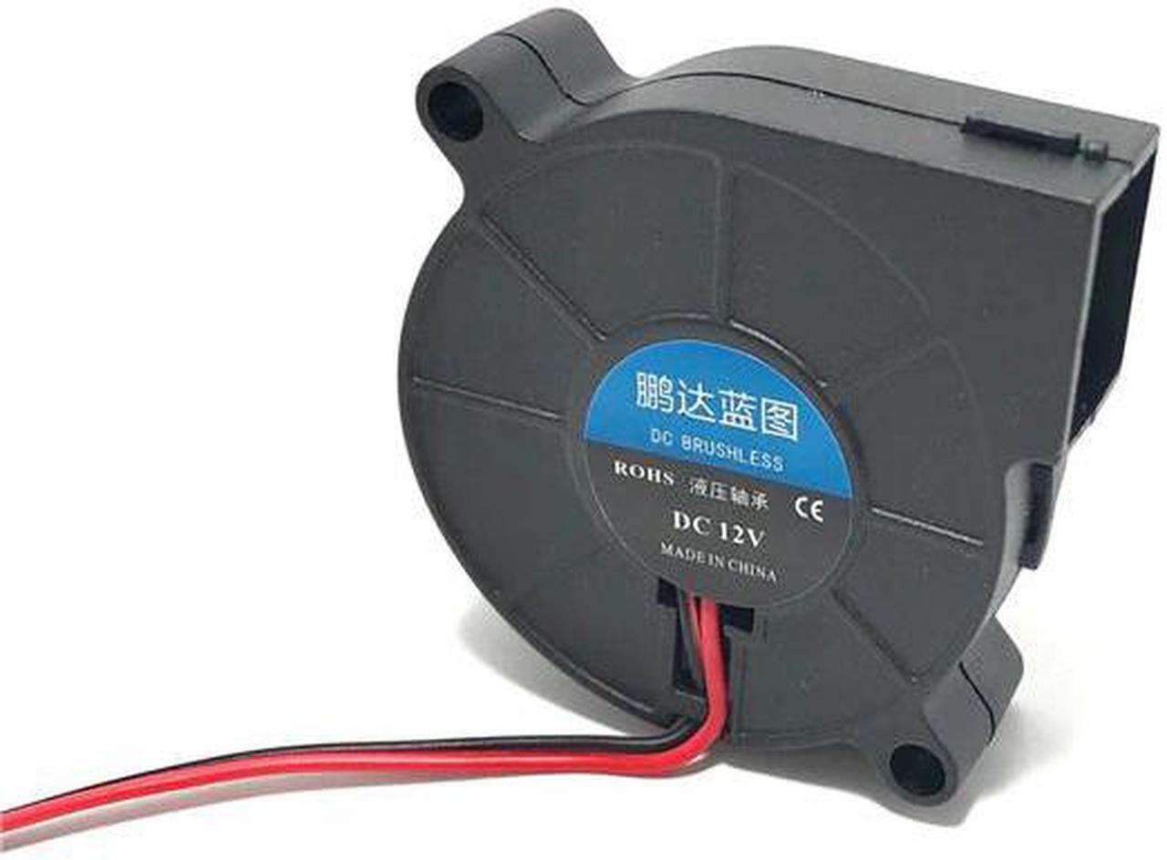Alt view image 4 of 6 - 5015 5CM USB MINI blower fan 5V 12V 24V Silent 50x50x15 Fluid bearing 50mm DC brushless Radial Fan PC Computer Cooling Cooler