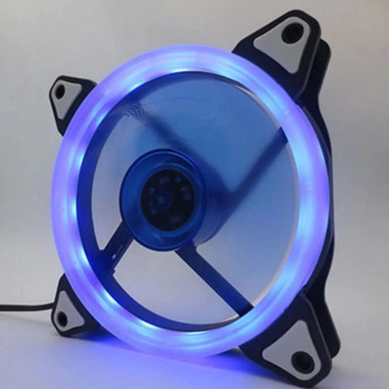 Alt view image 6 of 6 - Adjustable Computer Cooling Fan 120mm Fan PC Case Fan CoolerCase Glare Red Blue Green White Cooler Fans for Computer Cooler RGB