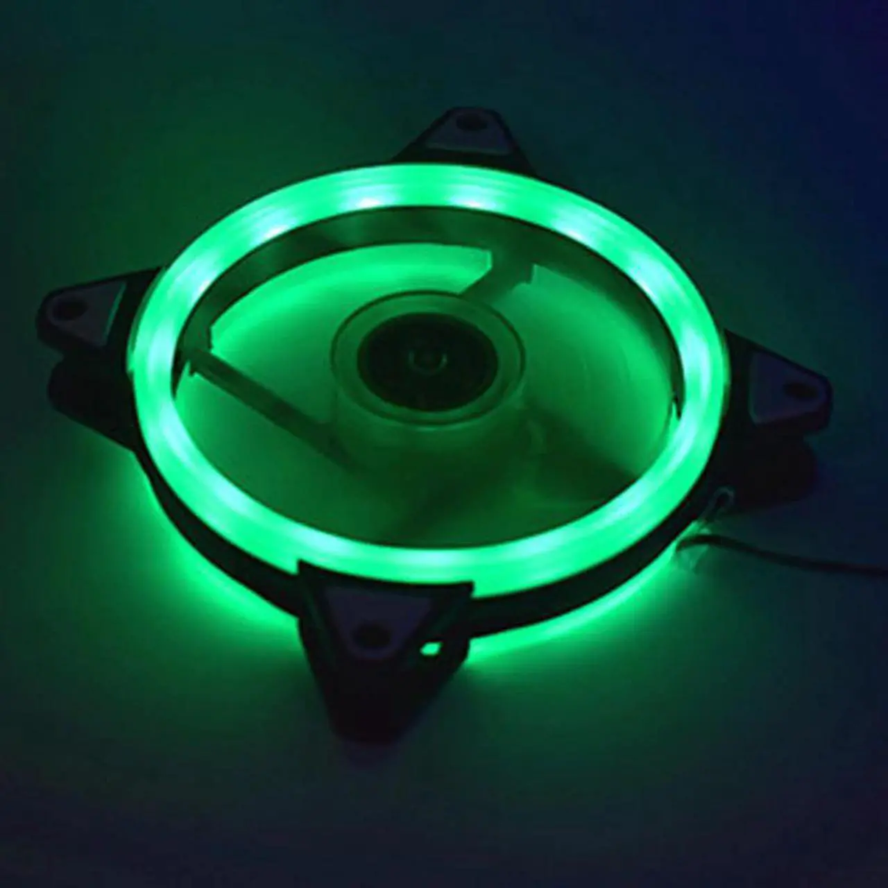 Alt view image 5 of 6 - Adjustable Computer Cooling Fan 120mm Fan PC Case Fan CoolerCase Glare Red Blue Green White Cooler Fans for Computer Cooler RGB