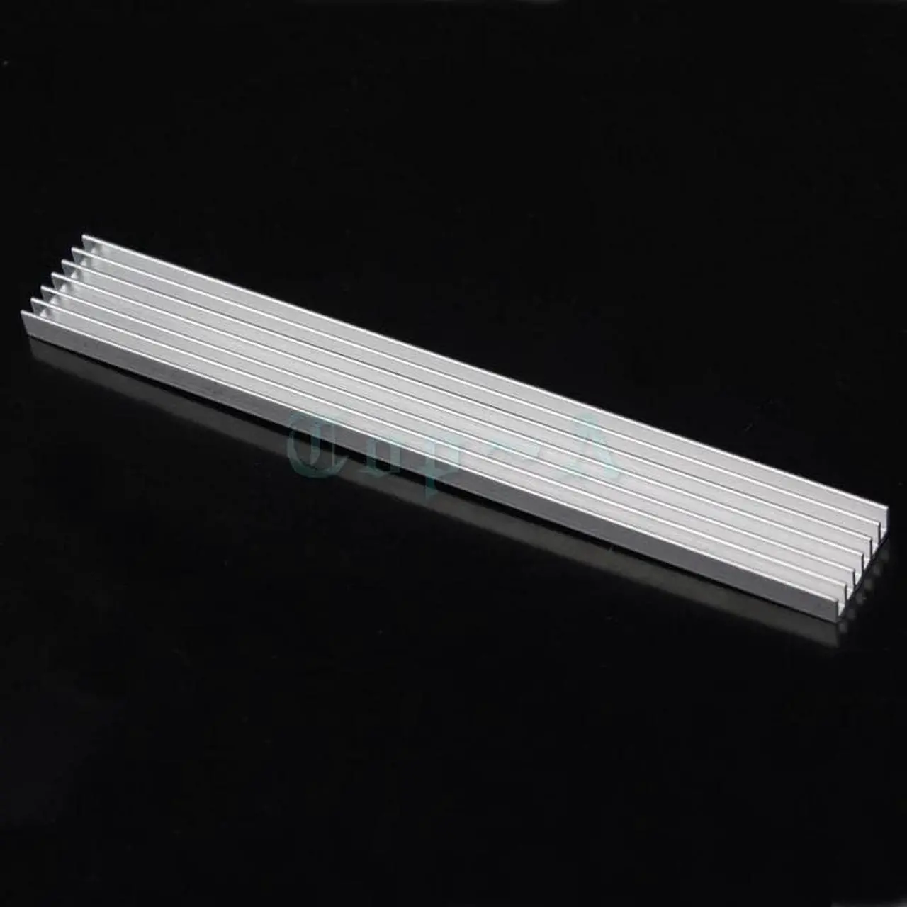 Alt view image 3 of 6 - 1piece 150x20x5mm Aluminum Heatsink Radiator Router Heat Sink Chip Electronic Products Cooling Fan 100mm x 20mm x 5mm