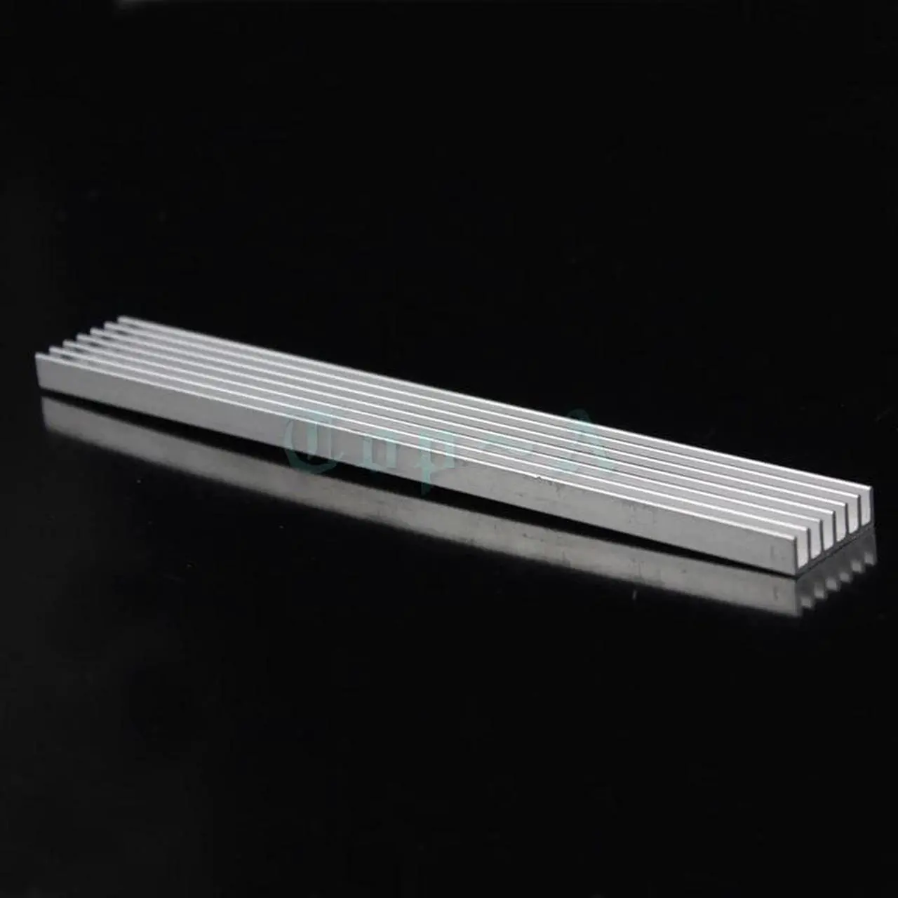 Alt view image 4 of 6 - 1piece 150x20x5mm Aluminum Heatsink Radiator Router Heat Sink Chip Electronic Products Cooling Fan 100mm x 20mm x 5mm