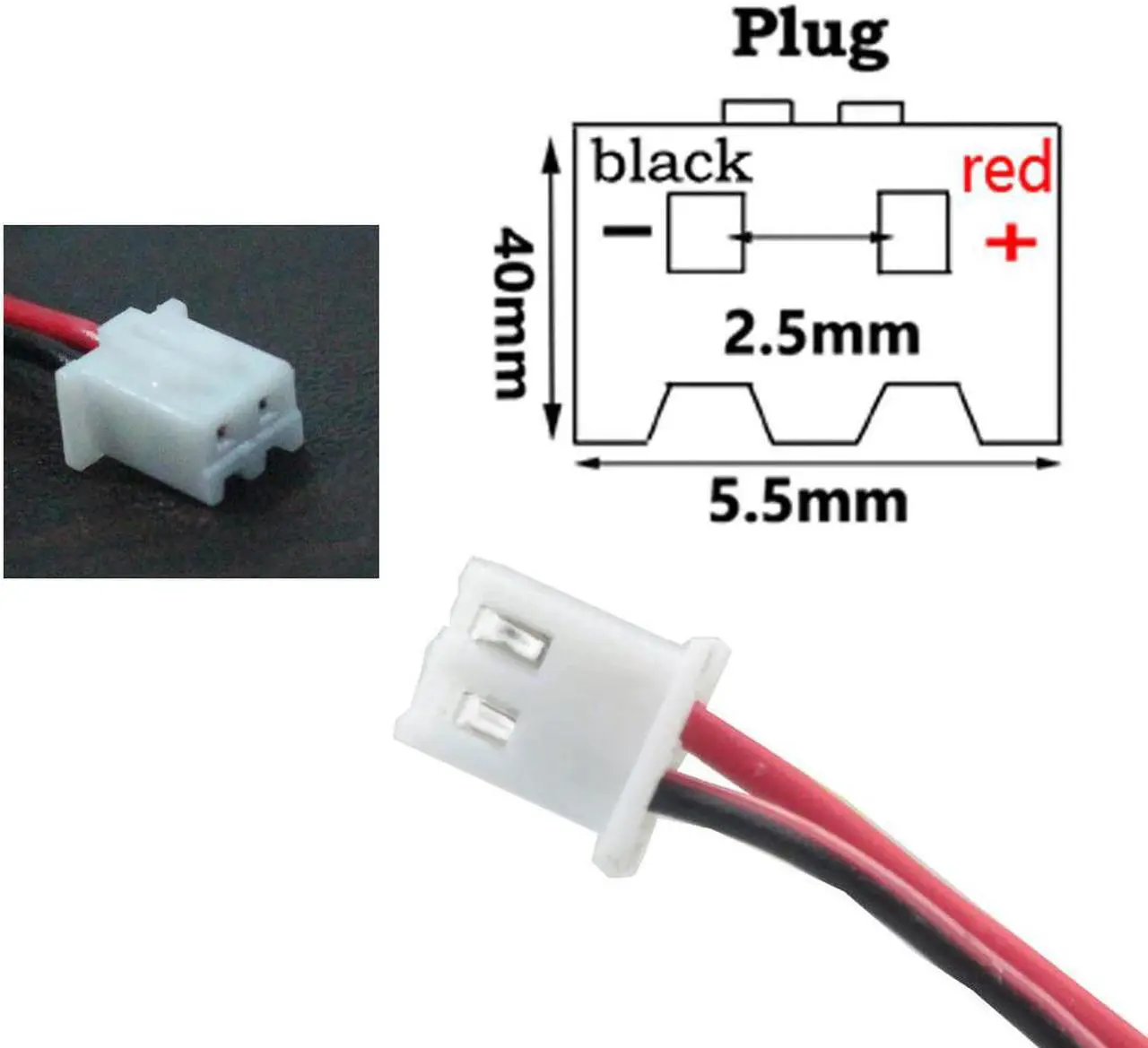 Alt view image 5 of 6 - 2pcs DC Blushless Cooling Fan 25x25x7mm 5V 2Pin Axial Flow Small Mini Cooler 25mm x 7mm 2507S
