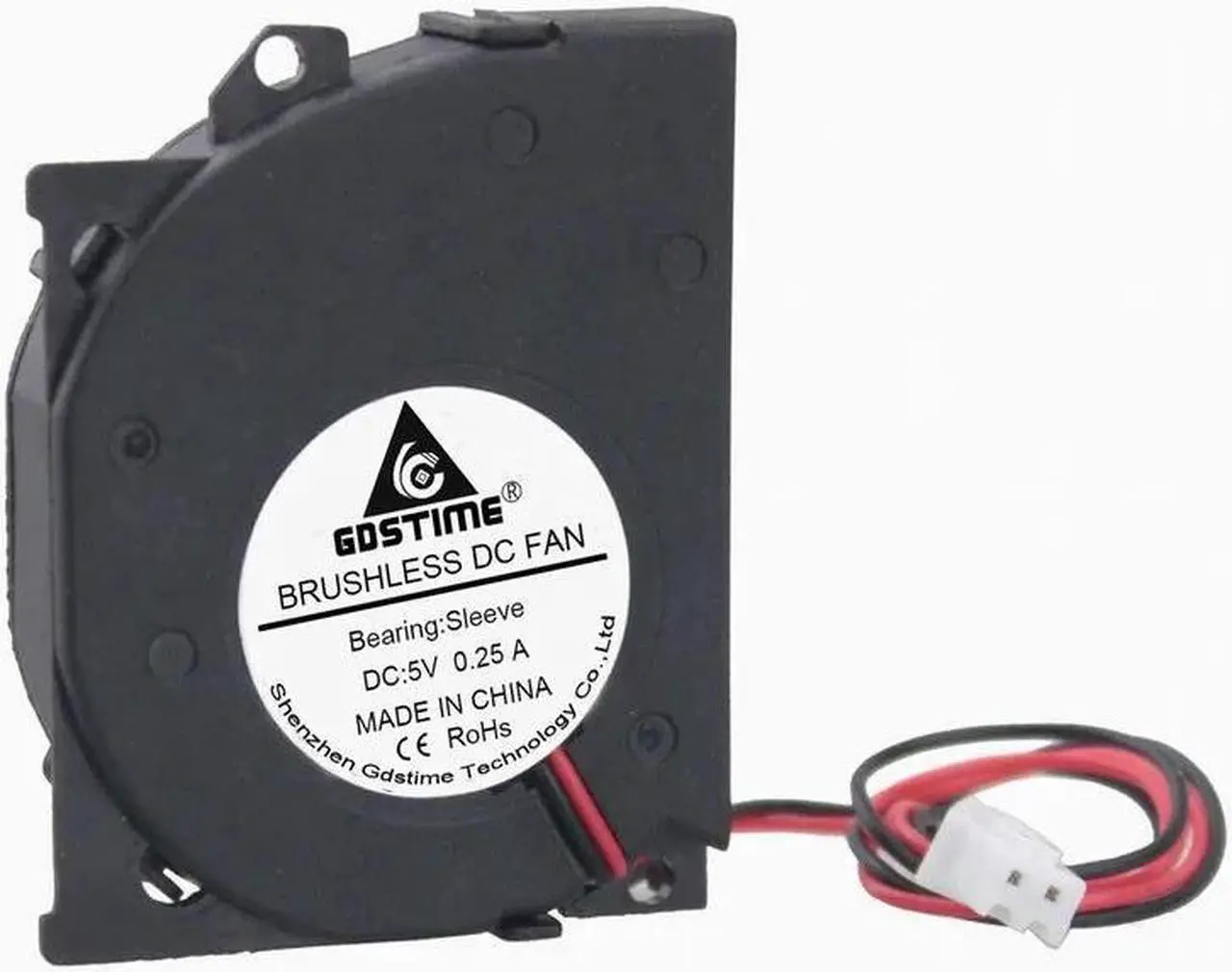 Alt view image 6 of 6 - 2 Pcs 5 Volts 2Pin Blower Turbo Fan 5V DC Centrifugal Cooling Fan 50mm x 40mmx 10mm 5010s PC Cooler 50*40*10mm 5cm