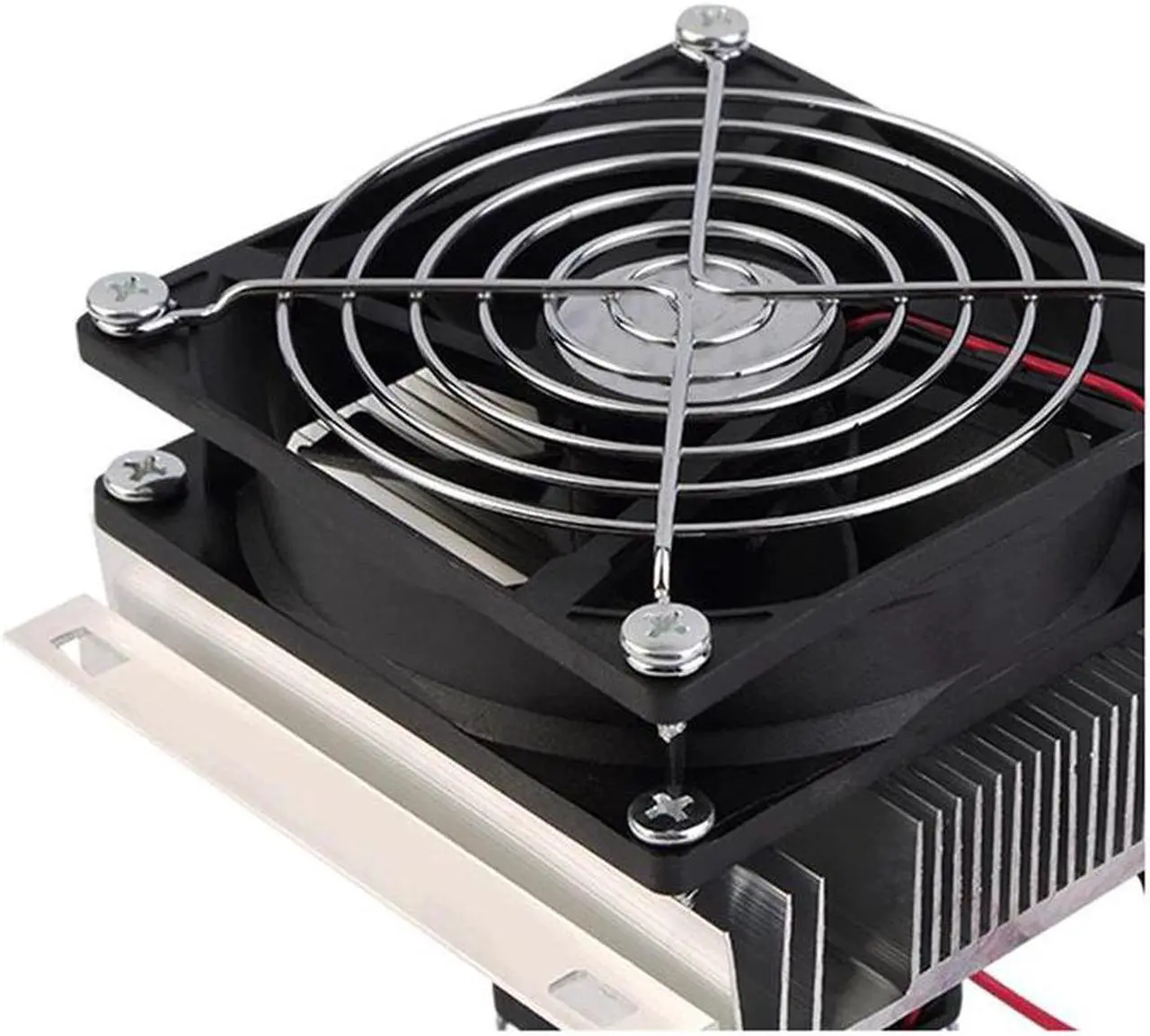 Alt view image 5 of 5 - Thermoelectric Peltier Refrigeration Cooling Cooler Fan System Heatsink Kit