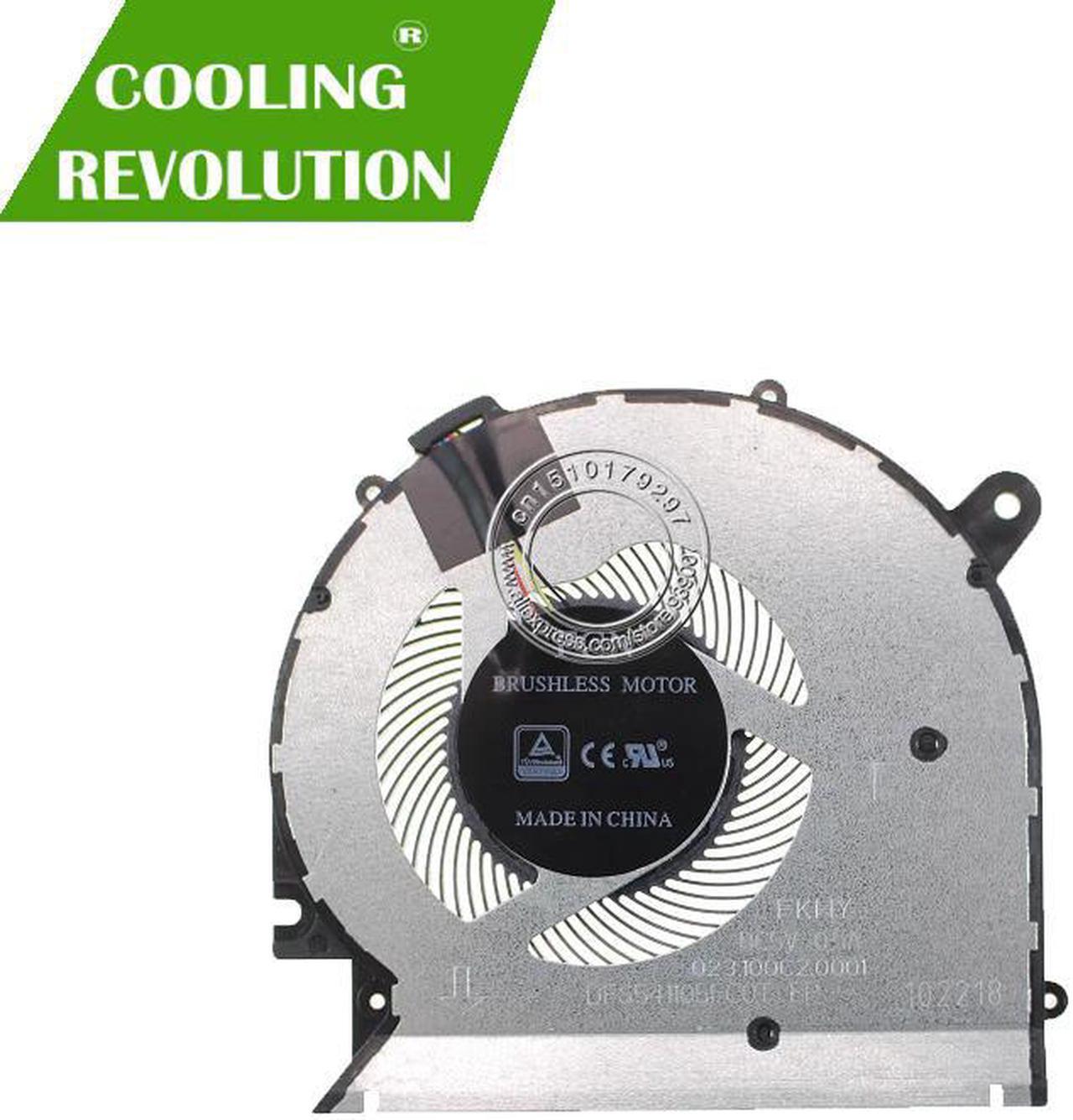 Main image of 4-Packs CPU COOLING FAN FOR HP Envy X360 13 AH L19526 001 023.100C2.0001