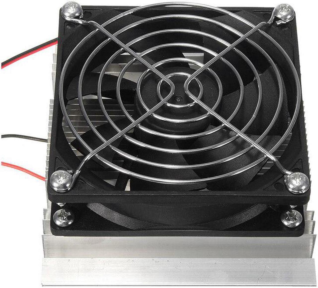 Alt view image 2 of 5 - Air Conditioner Cooling System DIY Kit Thermoelectric Peltier Cooler Refrigeration DC 12V Semiconductor