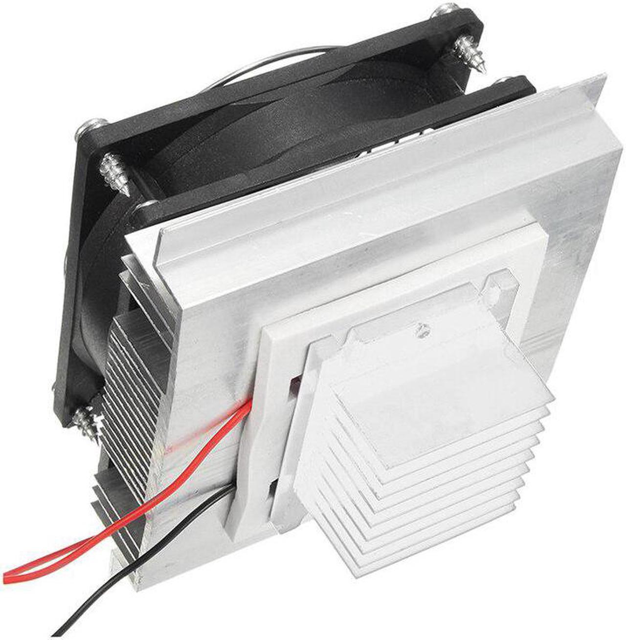 Alt view image 5 of 5 - Air Conditioner Cooling System DIY Kit Thermoelectric Peltier Cooler Refrigeration DC 12V Semiconductor