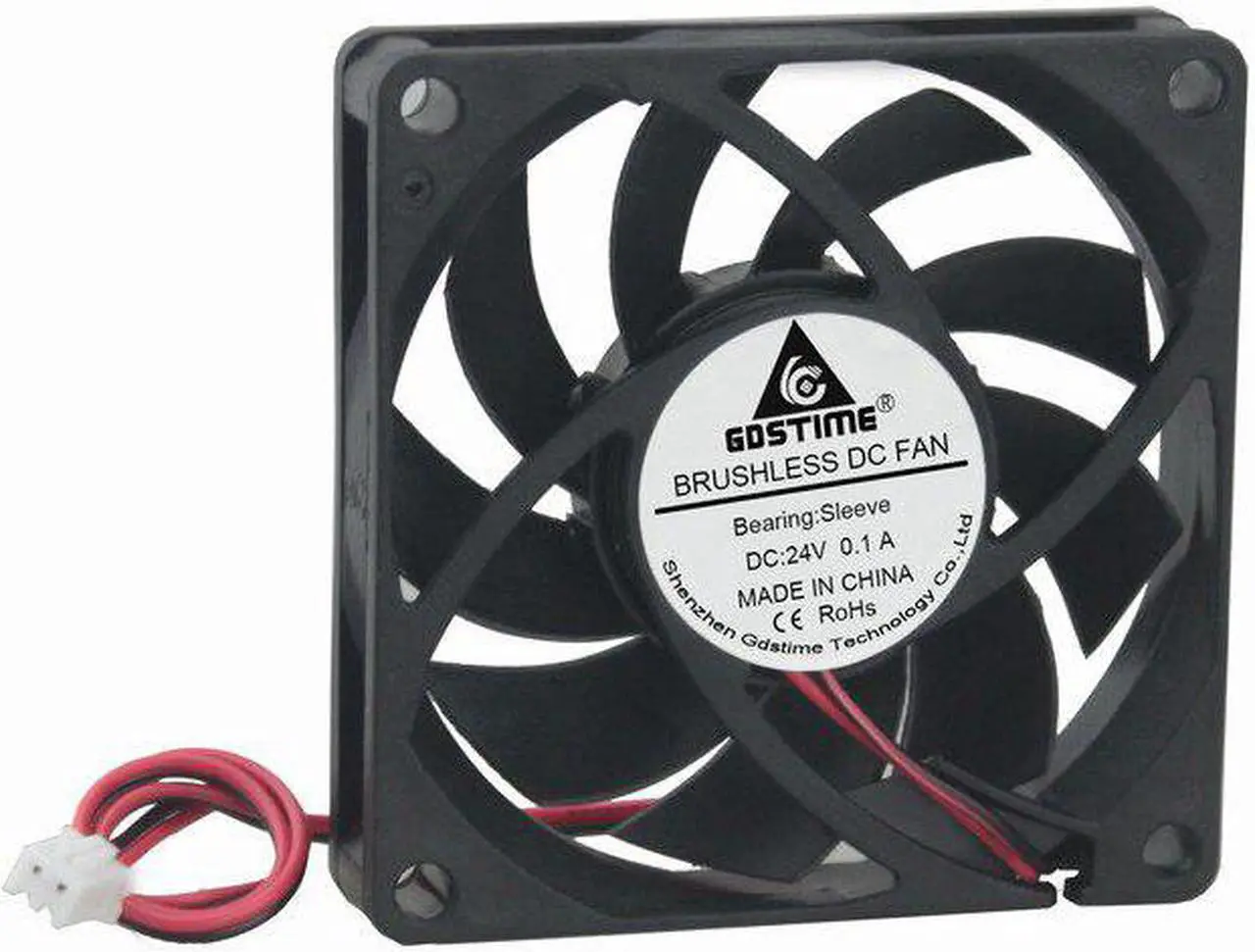 Main image of 5 pcs 7cm PC Case CPU Cooler 70mm x 15mm 24V DC Motor Brushless Cooling Fan 70x70x15mm 7015 2Pin