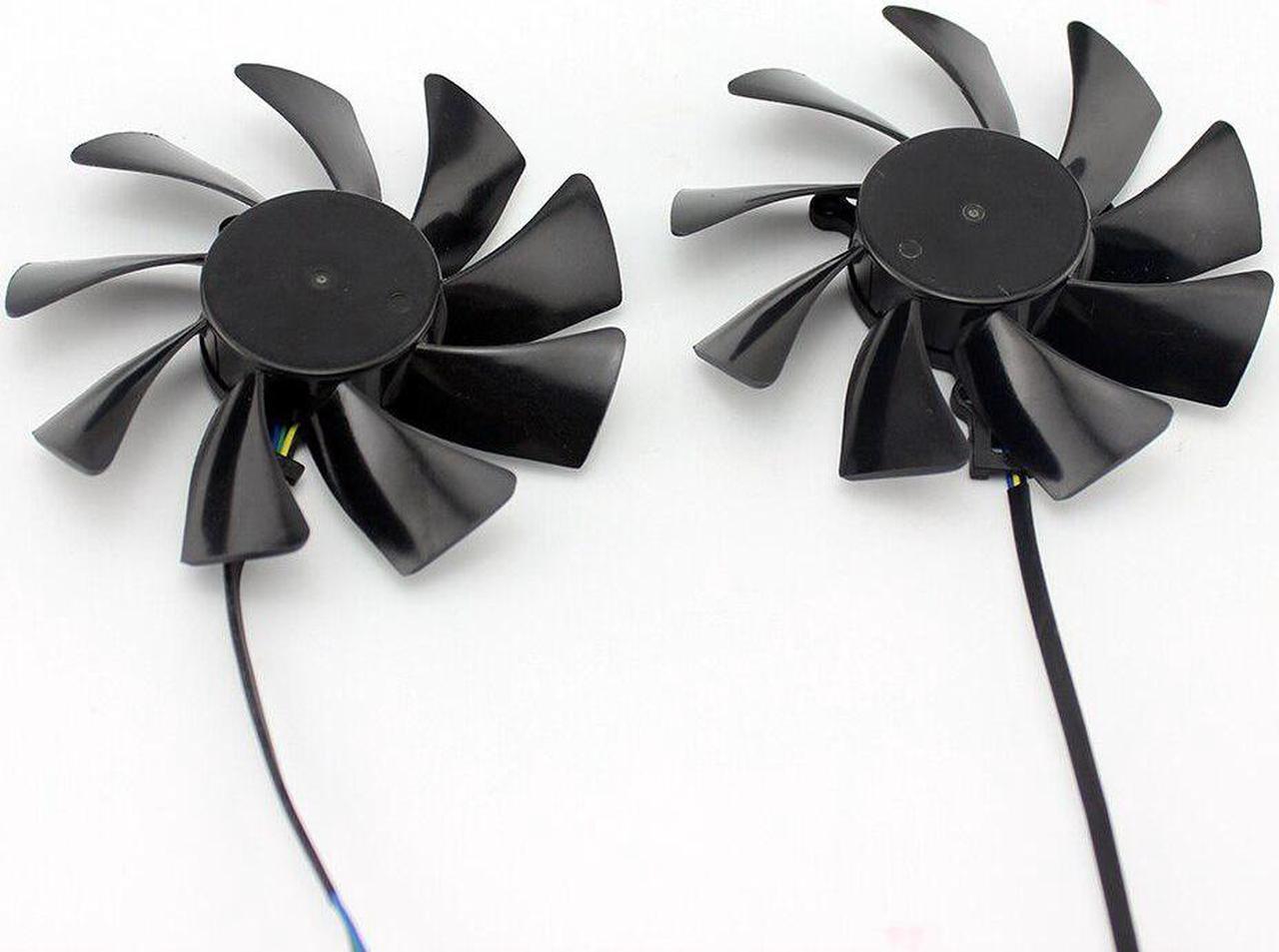 Alt view image 2 of 5 - 85MM FD9015U12S 4Pin DC 12V Cooling Fan Replacement For XFX HD7950 HD 7970 7950 Dual X Graphics Video Card Cooler Fan