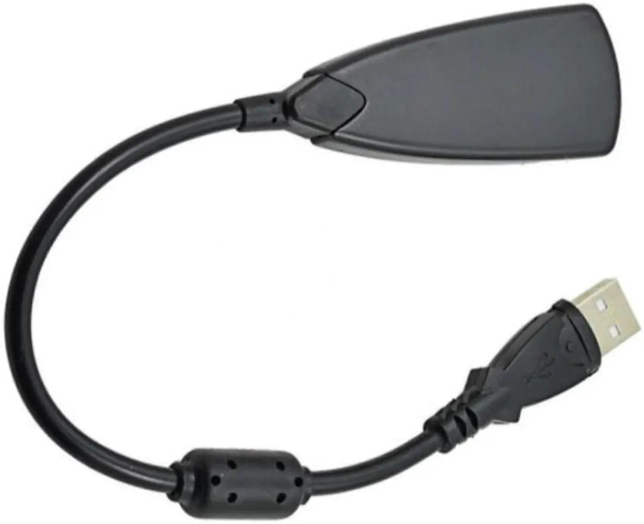 Alt view image 3 of 4 - USB Sound Card 7.1 Microphone Headphone Adapter 5HV2 USB To 3D speaker external usb sound card for Laptop Computer PC