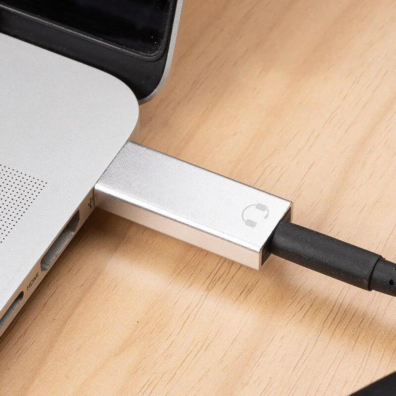 Alt view image 5 of 6 - 2 IN 1 USB External Sound Card to 3.5MM jack 7.1 channel microphone headset HD audio adapter for PC notebook