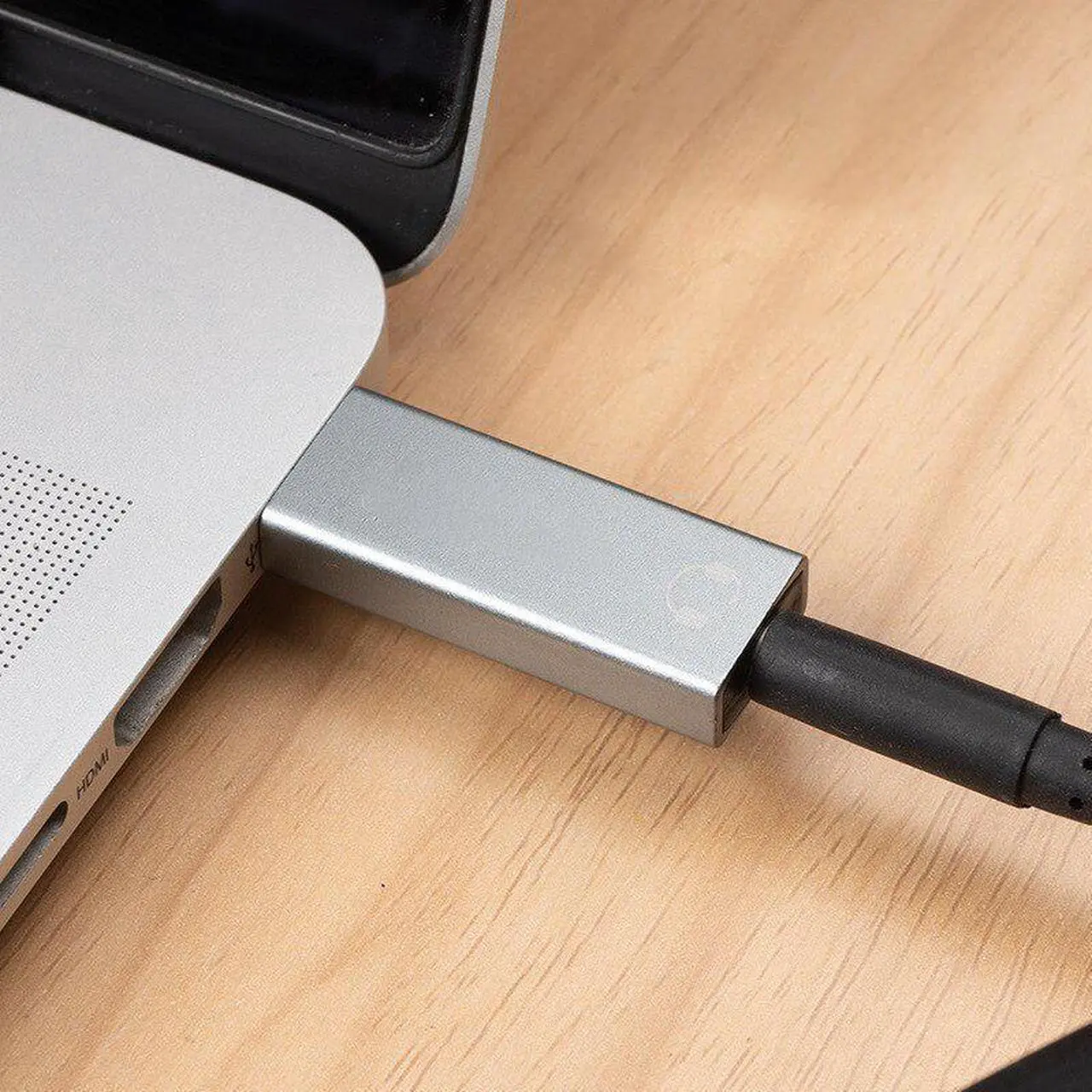 Alt view image 6 of 6 - 2 IN 1 USB External Sound Card to 3.5MM jack 7.1 channel microphone headset HD audio adapter for PC notebook