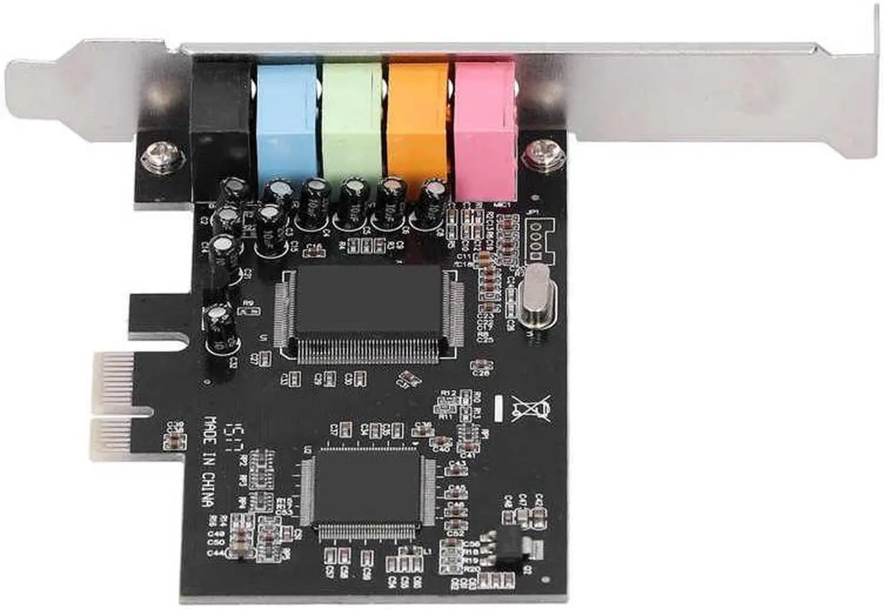 Alt view image 5 of 6 - PCI-E 5.1 Sound Card CMI8738 Chip Stereo Audio Card for Windows 7/for Vista/XP 32/64-bit PC Computer with PCI-Express Slot