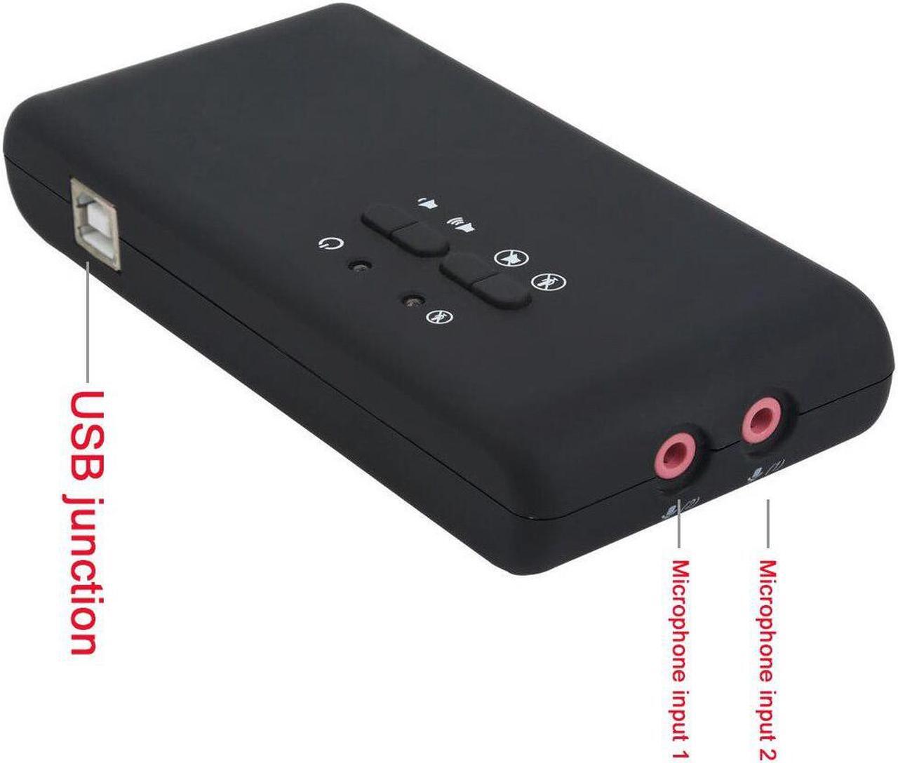 Alt view image 2 of 6 - Audio External 3D Interface Sound Card Surround Sound Stereo USB Recording Dynamic Digital Playback 7.1 Channel Optical Fiber