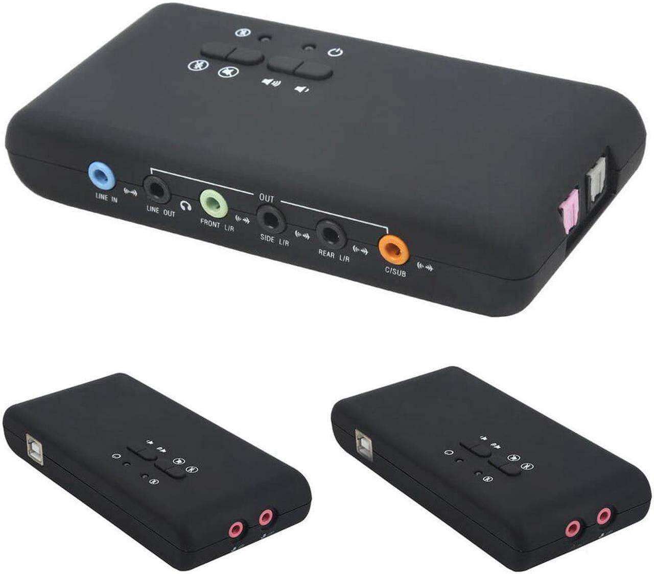 Main image of Audio External 3D Interface Sound Card Surround Sound Stereo USB Recording Dynamic Digital Playback 7.1 Channel Optical Fiber