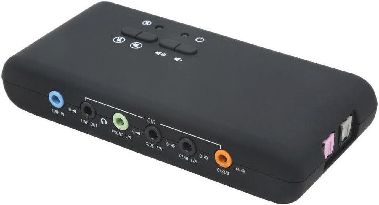 Alt view image 3 of 6 - Audio External 3D Interface Sound Card Surround Sound Stereo USB Recording Dynamic Digital Playback 7.1 Channel Optical Fiber
