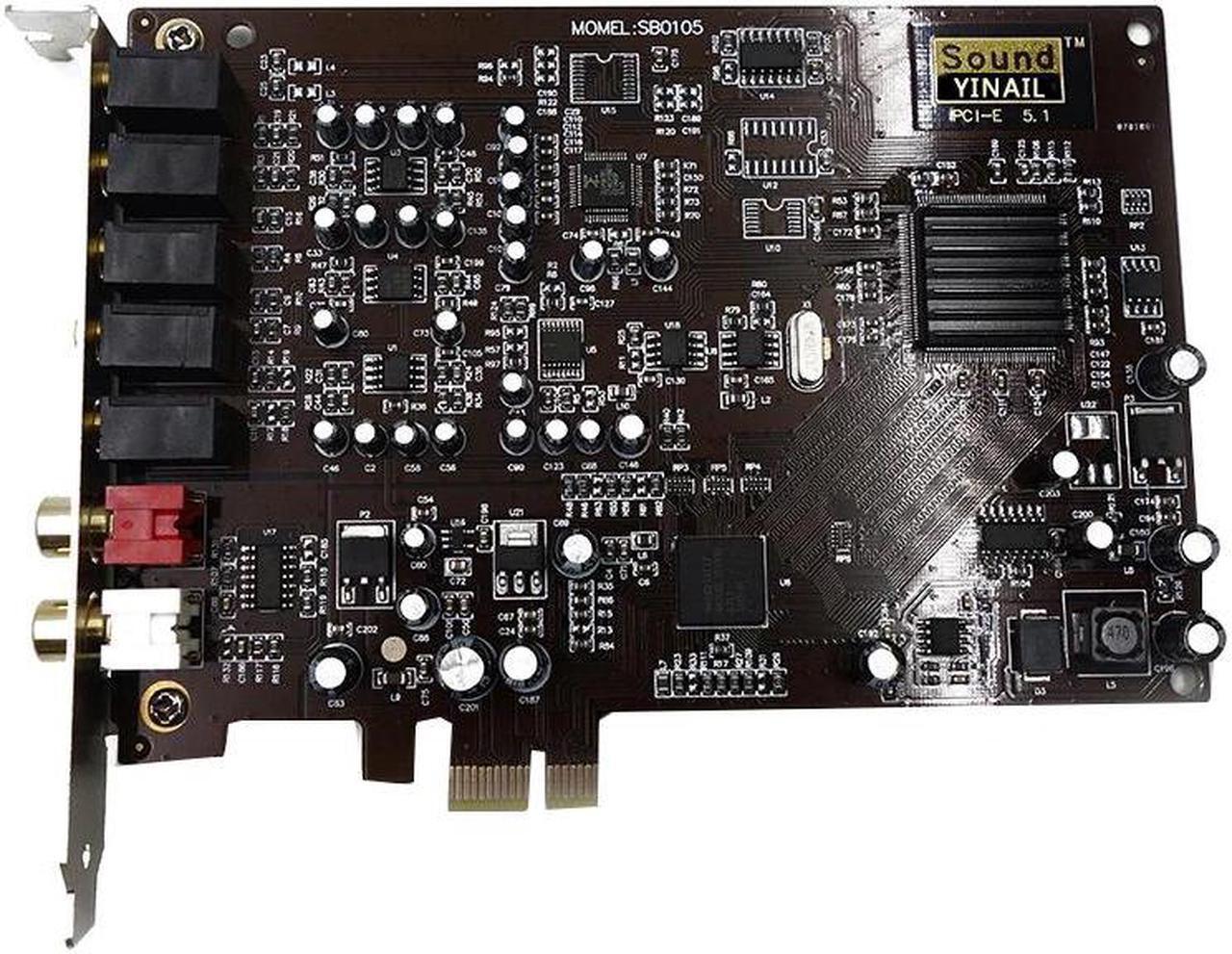 Main image of Nature Sound Blessed PCI-E 5.1 Creative Sound Card SN0105 Sb0105 PCIE 5.1 for XP WINDOWS 7/8/10