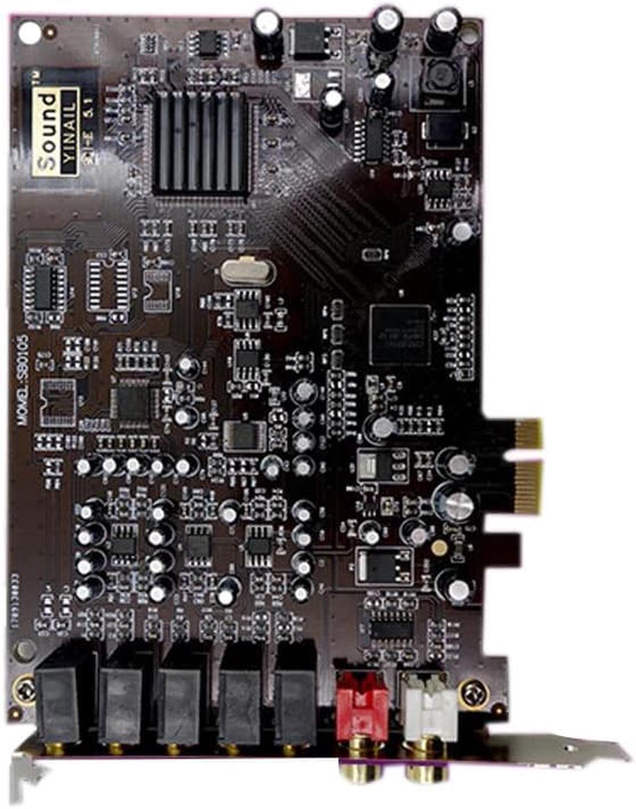Alt view image 2 of 6 - Nature Sound Blessed PCI-E 5.1 Creative Sound Card SN0105 Sb0105 PCIE 5.1 for XP WINDOWS 7/8/10