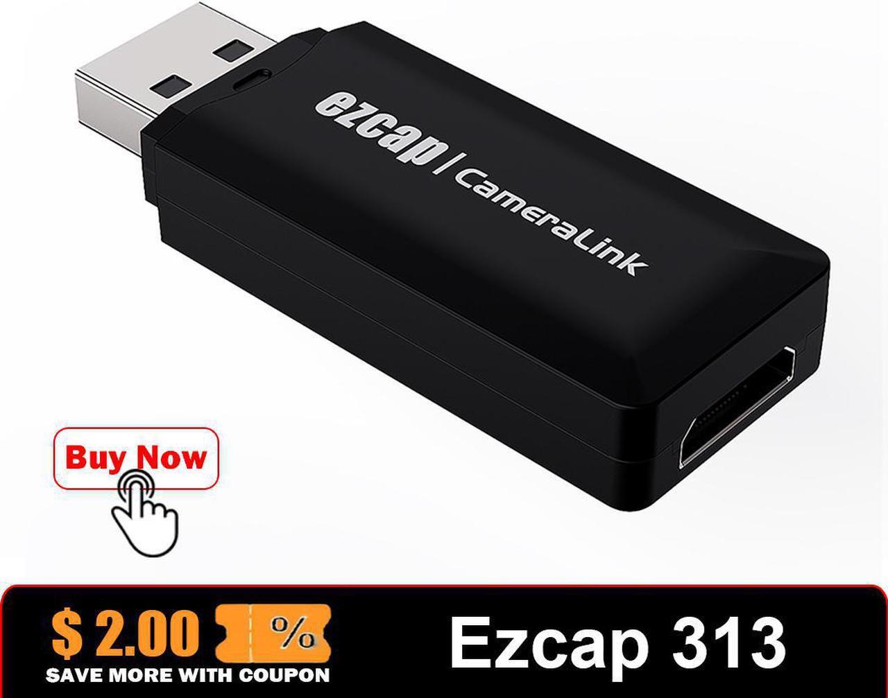 Main image of Y&H Video Capture Card 1080p60 Record via DSLR,Camcorder,Action Cam,Mini HDMI Capture Device Support Broadcast Live ezcap313