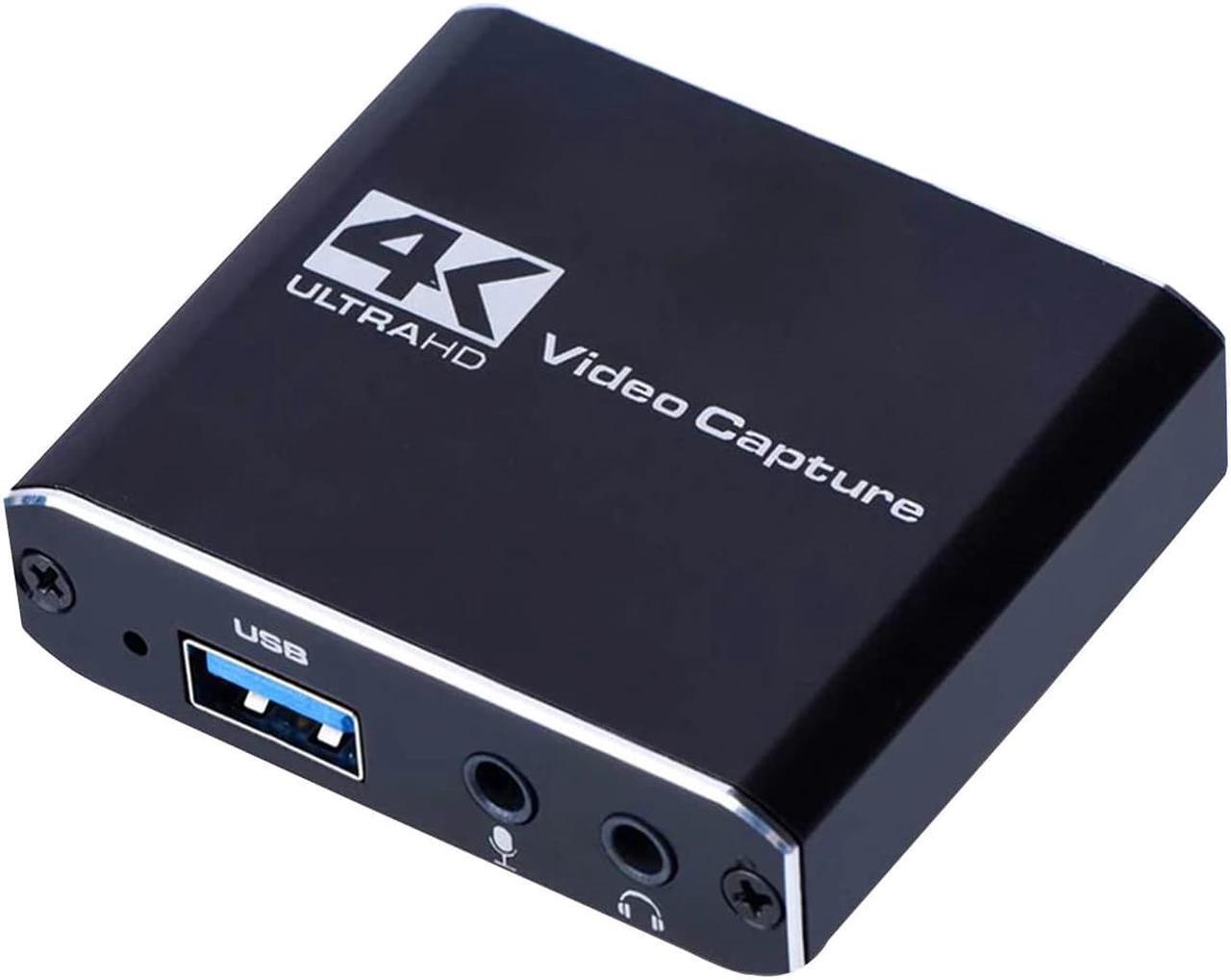 Main image of Mini Portable USB3.0 PC Laptop Live Streaming With Mic Jack Multifunction Teaching Recording Video Card Universal 4K HD