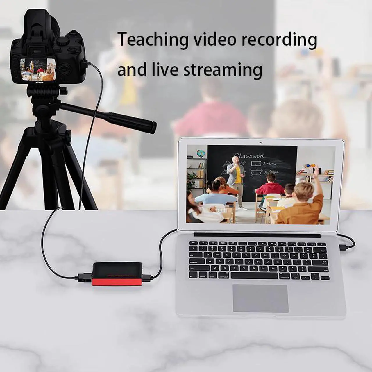 Alt view image 4 of 6 - Real 4K 30fps 1080p 60fps FULL HD Recording Box HDMI To USB 3.0 Video Capture Card for PS4 PS5 Switch Game Camera Live Streaming