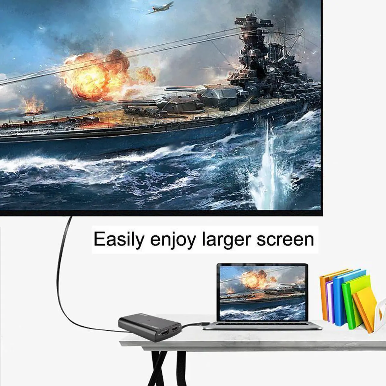 Alt view image 5 of 6 - Real 4K 30fps 1080p 60fps FULL HD Recording Box HDMI To USB 3.0 Video Capture Card for PS4 PS5 Switch Game Camera Live Streaming