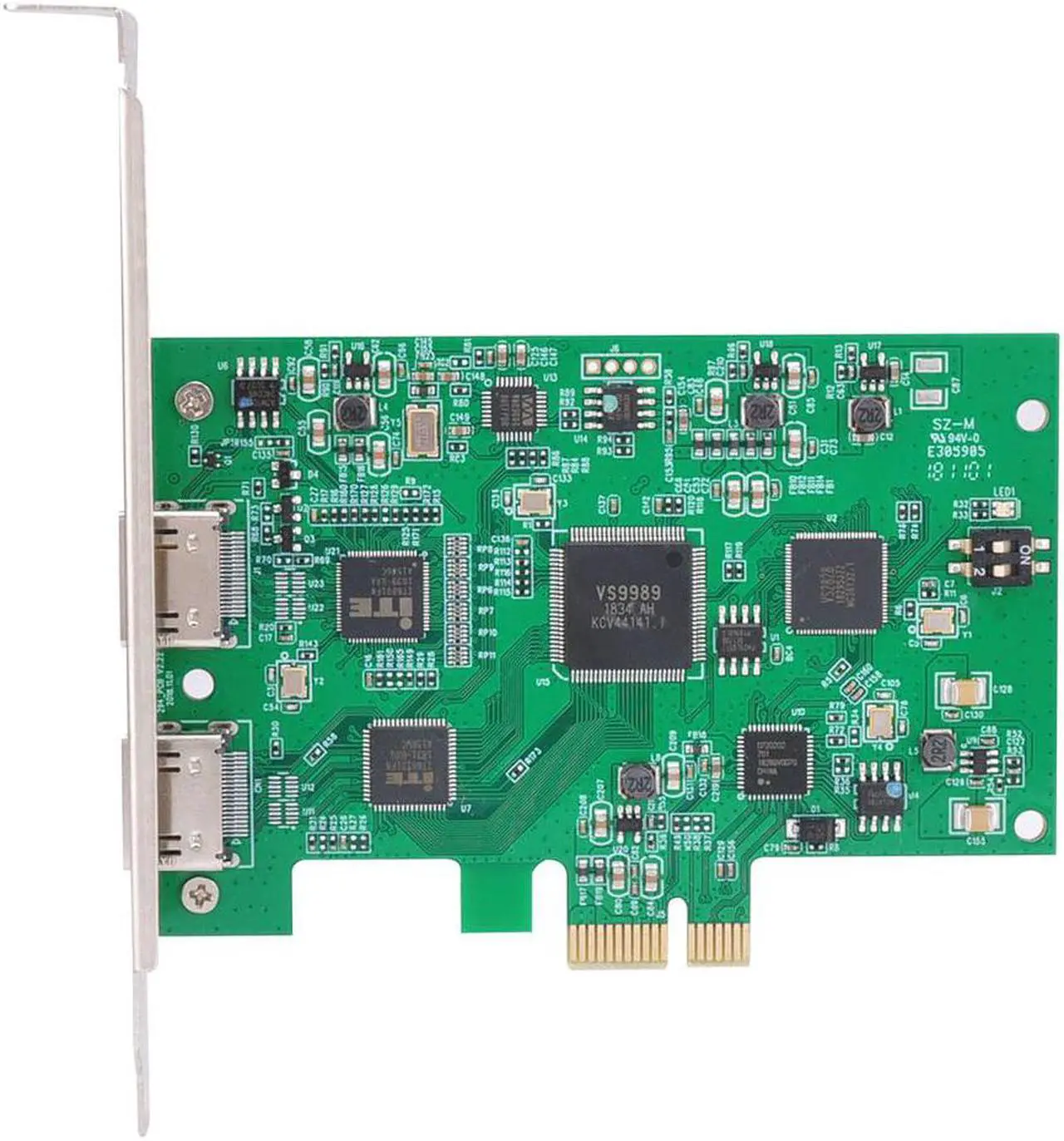 Alt view image 2 of 5 - PCI-E HD Video Capture Card HDMI Capture Card PCI Express 1080P 60FPS HD Capture Card for Game Meeting Live Broadcast Streaming