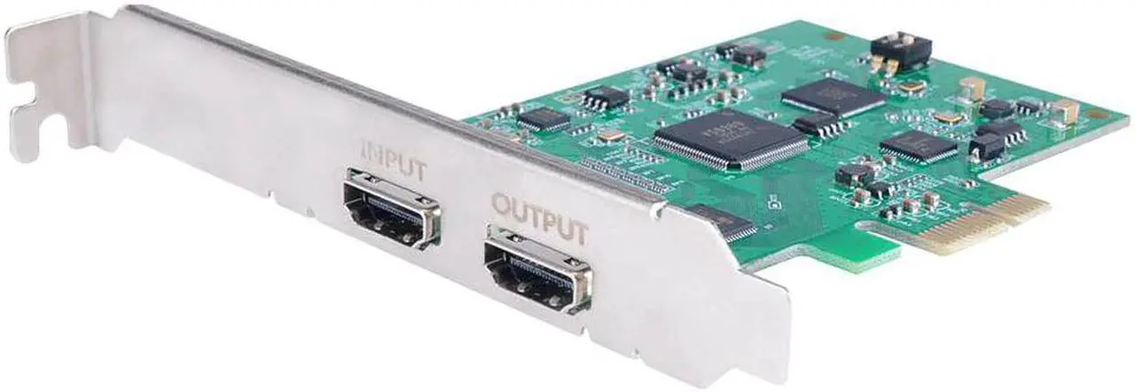 Alt view image 4 of 5 - PCI-E HD Video Capture Card HDMI Capture Card PCI Express 1080P 60FPS HD Capture Card for Game Meeting Live Broadcast Streaming