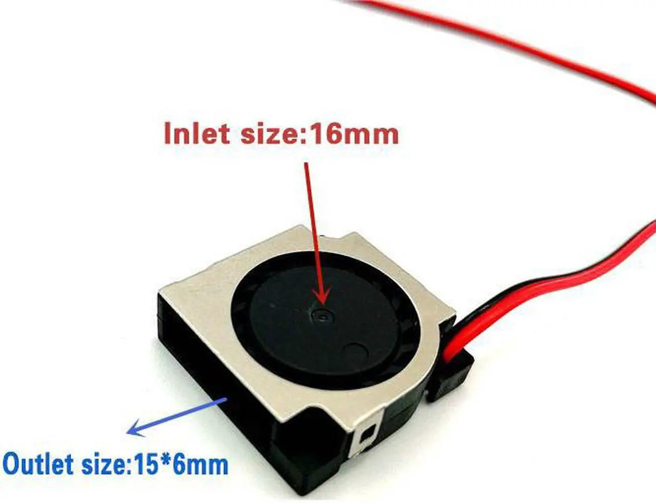 Alt view image 4 of 5 - Silent 2CM Mini Blower 20x20x6MM high speed 5V USB Micro Turbo Cooling Fan 20mm small centrifugal fan
