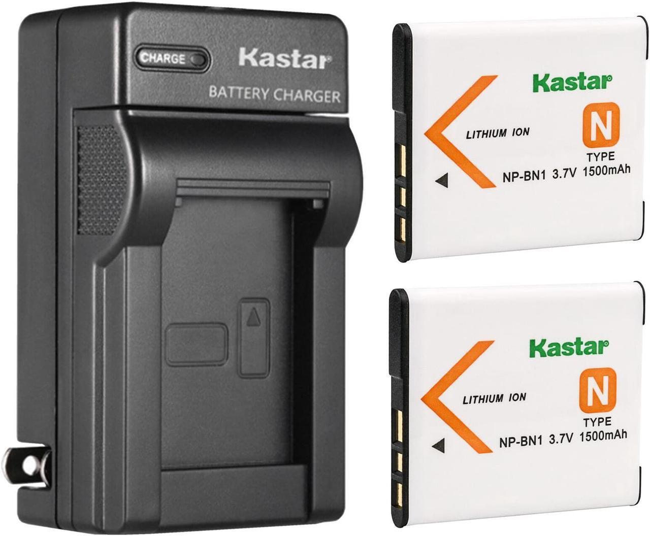 Main image of Kastar 2-Pack Battery and AC Wall Charger Replacement for Sony Cyber-shot DSC-WX9, Cyber-shot DSC-WX10, Cyber-shot DSC-WX30, Cyber-shot DSC-WX50, Cyber-shot DSC-WX60, Cyber-shot DSC-WX70 Cameras