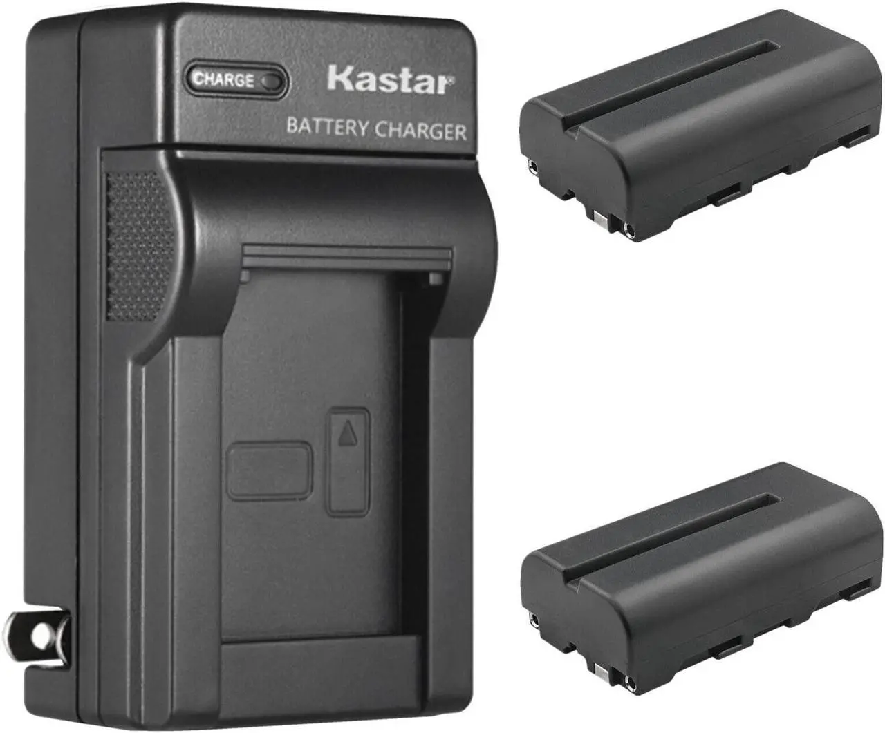 Main image of Kastar 2-Pack NP-F550 / NP-F570 Battery and AC Wall Charger Replacement for Konova P1 Carbon Slider with KMS-S3 Wireless Motorized System (47.2") (39.4") (31.5") (23.6")