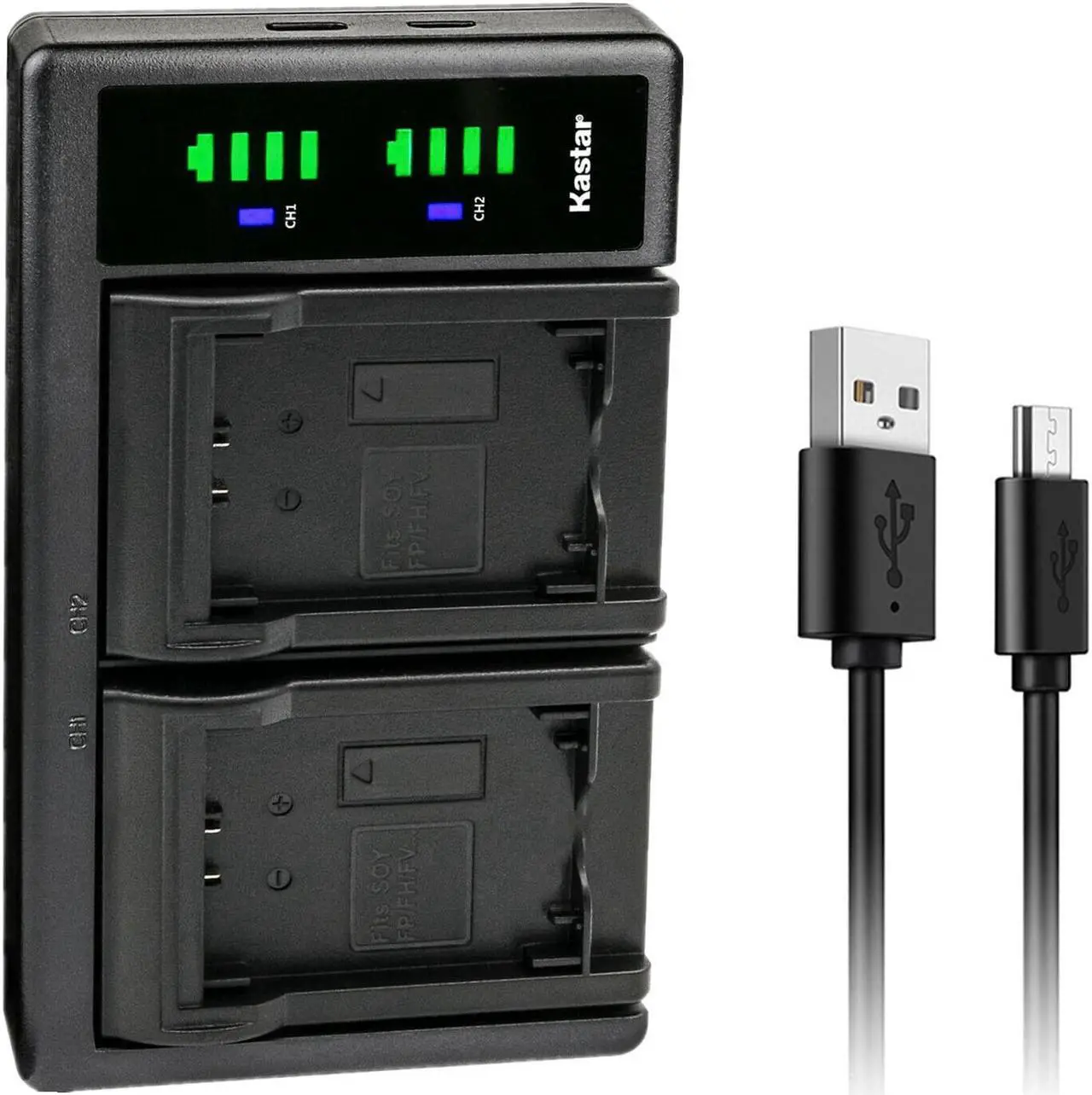 Main image of Kastar NP-FH50 LTD2 USB Battery Charger Replacement for Sony DCR-HC38, DCR-HC39, DCR-HC40, DCR-HC41, DCR-HC42, DCR-HC44, DCR-HC45, DCR-HC46, DCR-HC47, DCR-HC48, DCR-HC50, DCR-HC51
