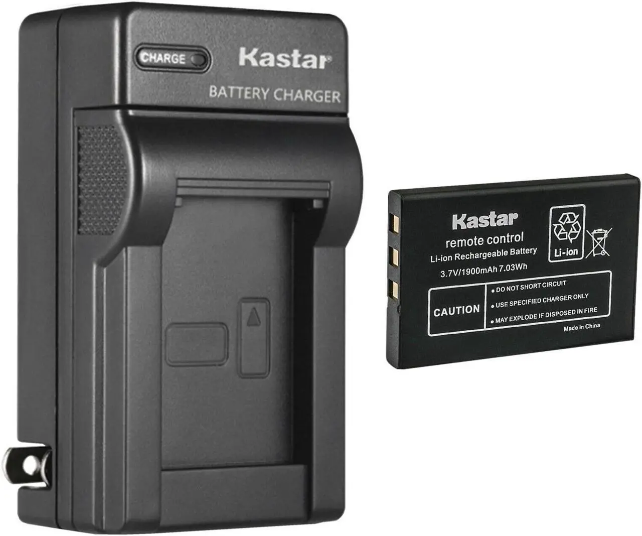 Main image of Kastar 1-Pack Battery and AC Wall Charger Replacement for Universal Remote Control URC 11N09T NC0910 RLI-007-1 LIT0404, URC TRC-1080 URC TRC-820 URC MX 810 MX-810 URC MX 880 MX-880 URC MX 890 MX-890