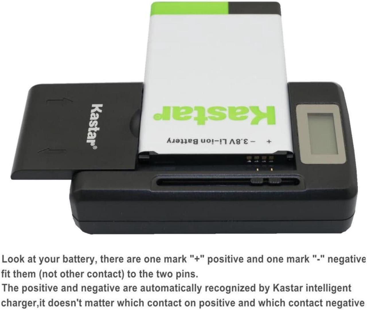 Alt view image 4 of 6 - Kastar BL-5B Smart LCD Charger Replacement for Nok 6070, 6080, 6101, 6120 Classic, 6121 classic, 6124 classic, 6230, 7260, 7360, N80, N80 Internet Edition, N83, N90