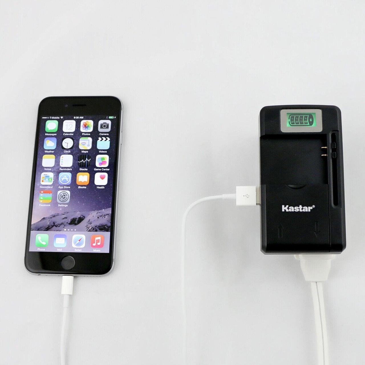 Alt view image 6 of 6 - Kastar BL-5B Smart LCD Charger Replacement for Nok 6070, 6080, 6101, 6120 Classic, 6121 classic, 6124 classic, 6230, 7260, 7360, N80, N80 Internet Edition, N83, N90