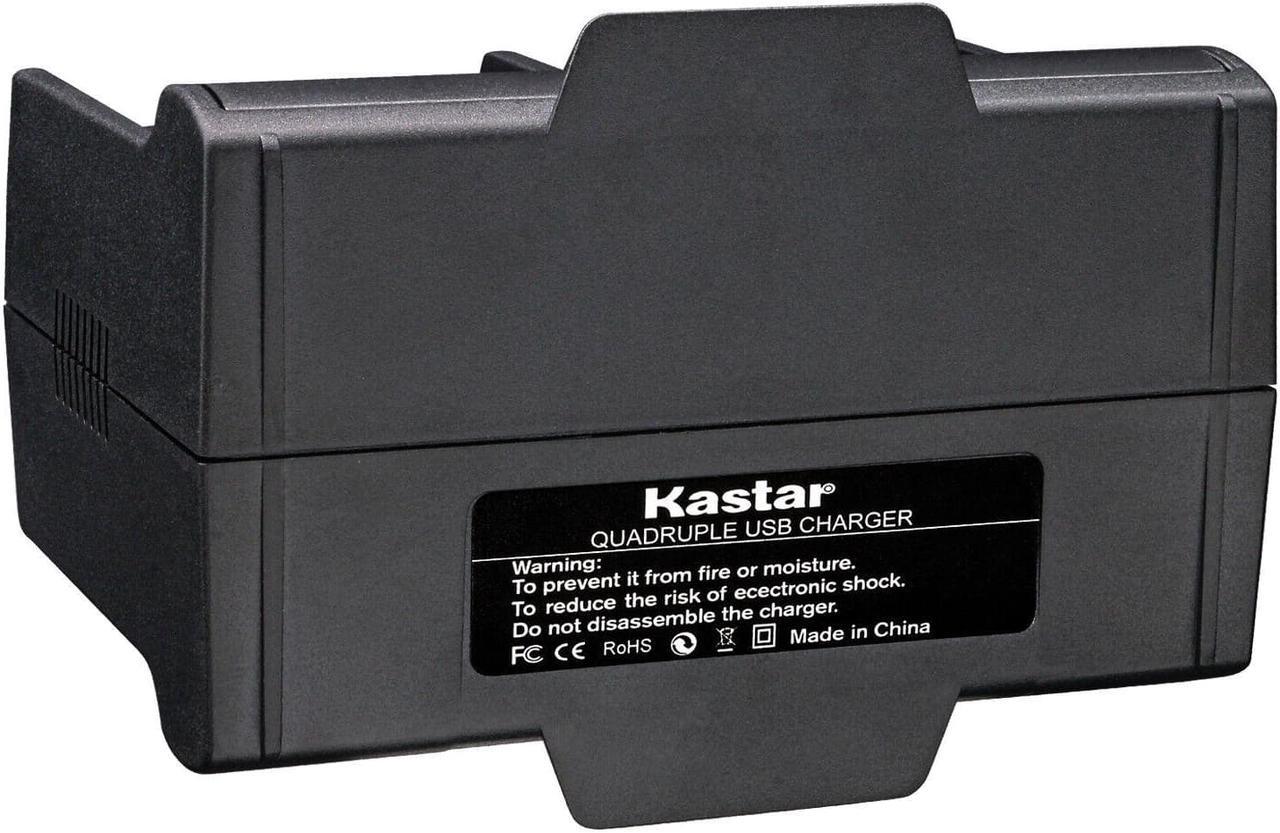 Alt view image 4 of 5 - Kastar Quadruple Battery Charger Compatible with Panasonic Lumix DMC-TZ60, Lumix DMC-TZ61, Lumix DMC-TZ70, Lumix DMC-ZS27, Lumix DMC-ZS30 DMC-ZS30K DMC-ZS30R DMC-ZS30S DMC-ZS30W Camera