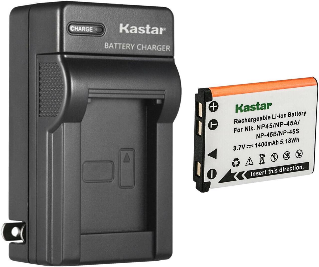 Main image of Kastar 1-Pack Battery and AC Wall Charger Replacement for Fujifilm FinePix Z80 FinePix Z81 FinePix Z90 FinePix Z91 FinePix Z100fd FinePix Z110 FinePix Z115 FinePix Z200fd FinePix Z250fd FinePix Z300