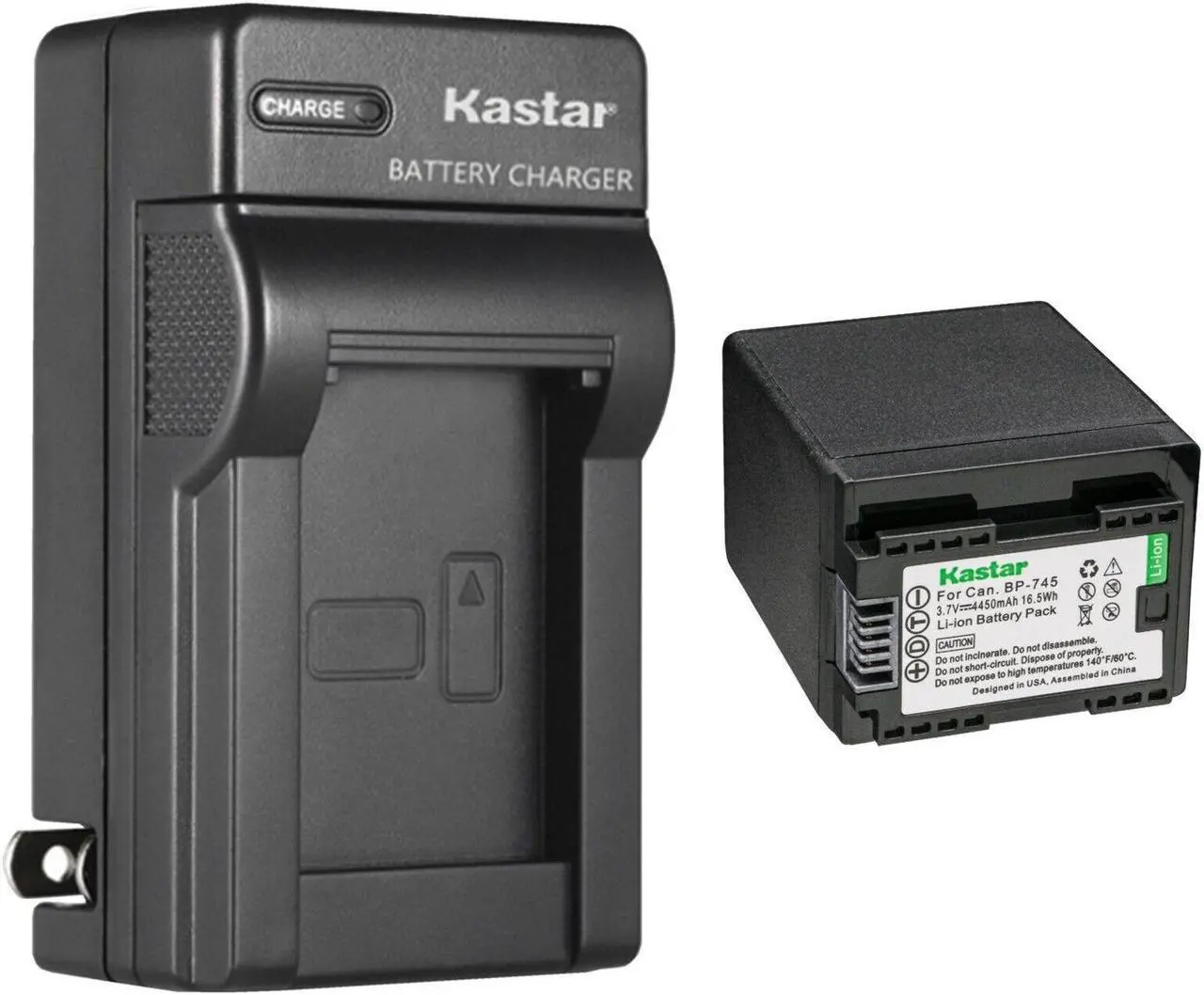 Canon Vixia 2200mAh BP-819 Battery Charger For /iVIS HF10 HF100