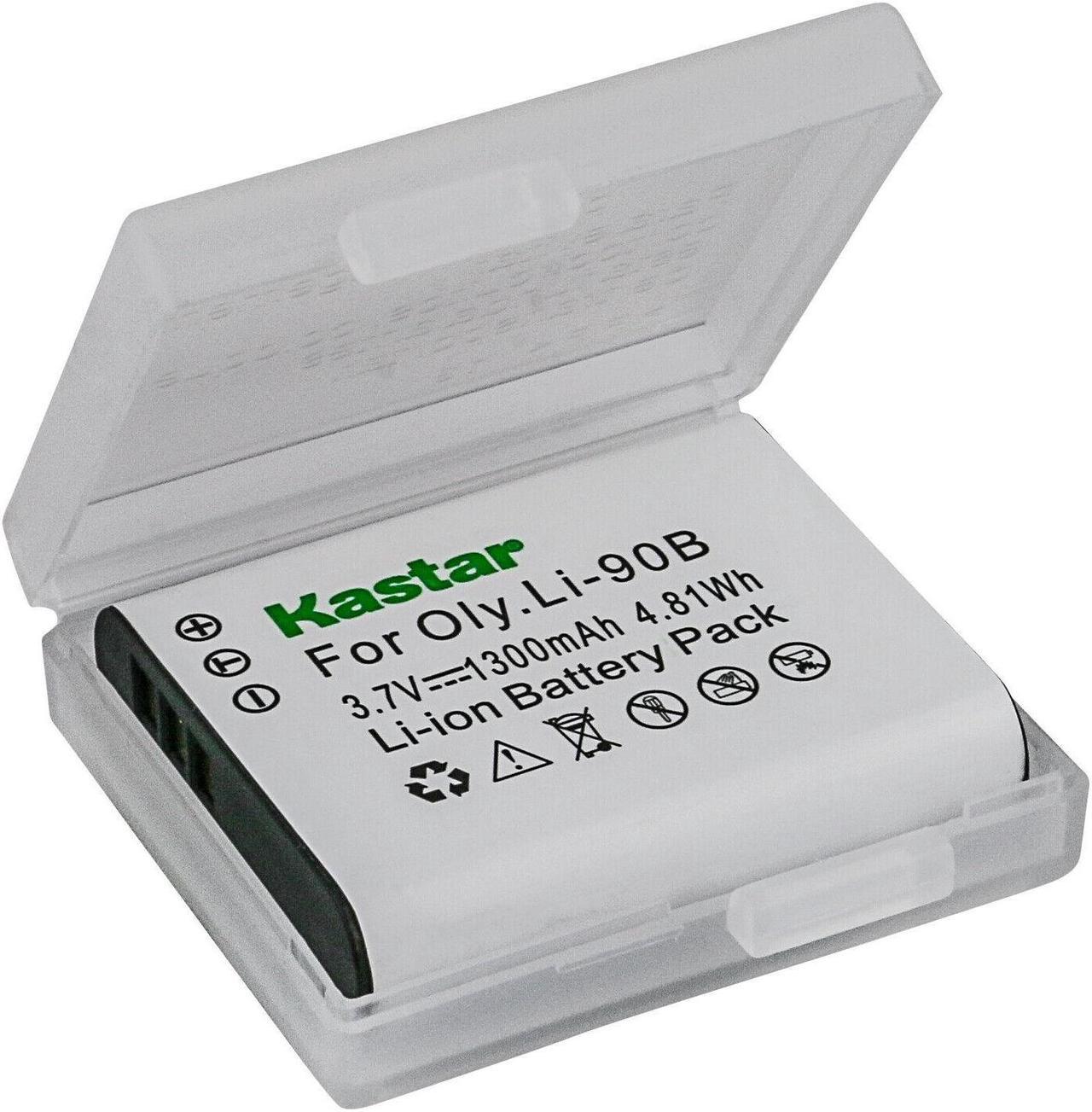 Alt view image 2 of 3 - Kastar 1-Pack Battery Replacement for Olympus Li-90B Li-92B Battery, Olympus LI-90C UC-90 Charger, Olympus Stylus XZ-2, Stylus XZ-2 iHS, Tough TG-Tracker, Stylus SH-1, Stylus SH-2, Stylus SH-3 Cameras