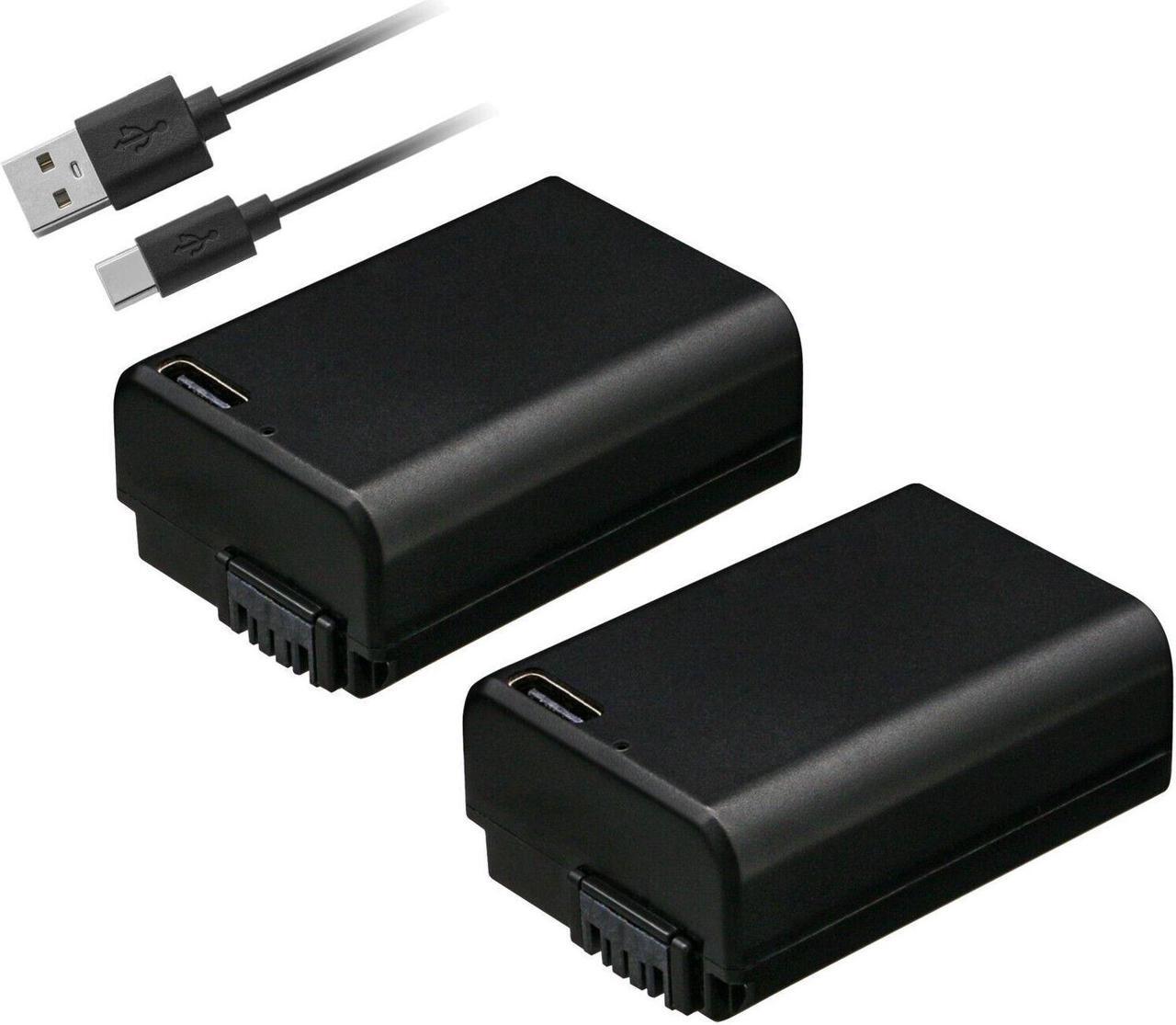 Main image of Kastar 2-Pack NP-FW50D Battery Replacement for Sony Cyber-shot DSC-RX10, Cyber-shot DSC-RX10 II, DSC-RX10M2, Cyber-shot DSC-RX10 III, DSC-RX10M3, alpha 7S II, 7S II, a7S II, ILCE-QX1 ILCE-QX1L Camera