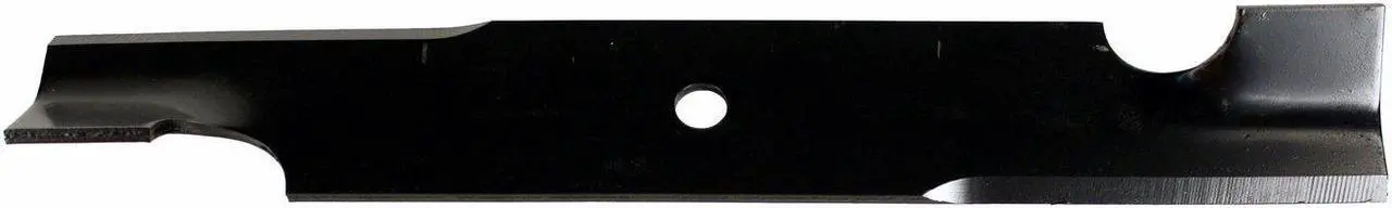 Alt view image 2 of 7 - USA Mower Blades (9) U11110BP Standard Medium Lift for Great Dane® D18037 GDU10231 Length 16-1/2 in. Width 2-1/2 in. Thickness .203 in. Center Hole 5/8 in. 32 in. and 48 in. Deck