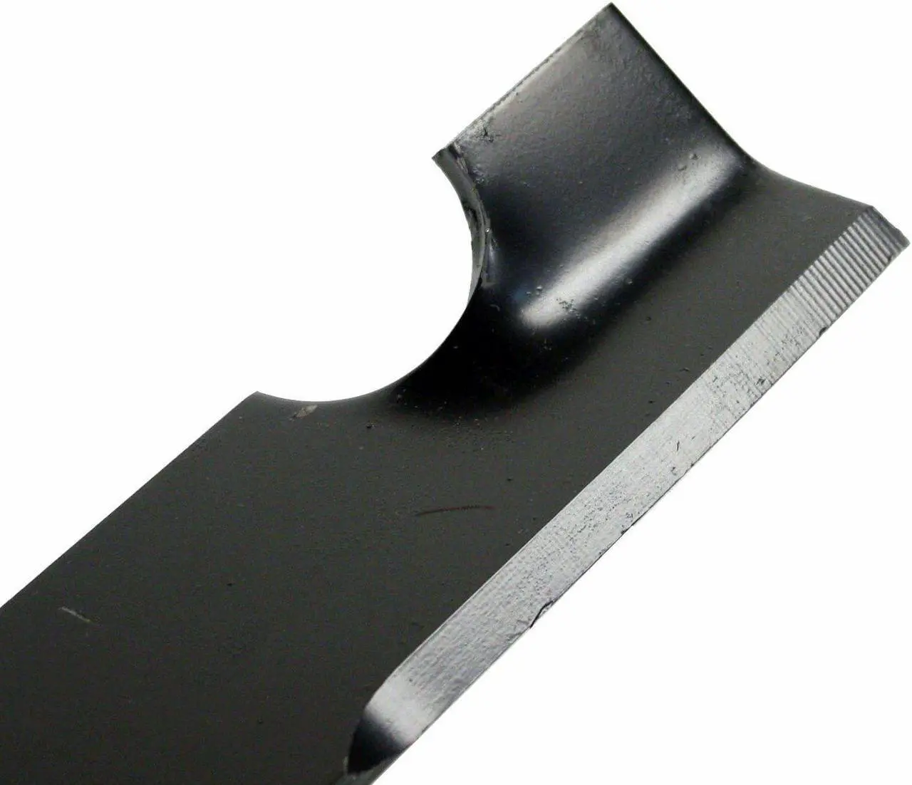 Alt view image 5 of 7 - USA Mower Blades (9) U11110BP Standard Medium Lift for Great Dane® D18037 GDU10231 Length 16-1/2 in. Width 2-1/2 in. Thickness .203 in. Center Hole 5/8 in. 32 in. and 48 in. Deck