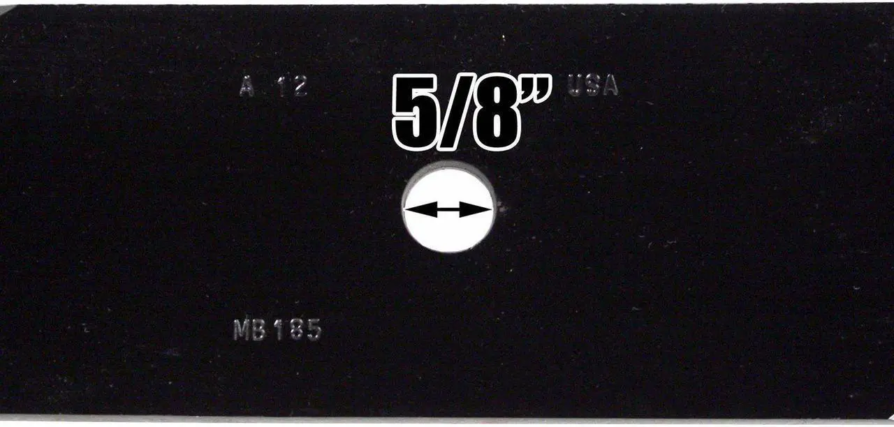 Alt view image 7 of 7 - 9 USA Mower Blades® for Lesco 050241, 50125, 50140, 050140, 050125, 36" 52" Deck