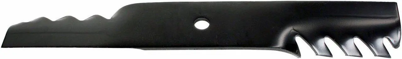 Alt view image 3 of 7 - USA Mower Blades® (3) MB110BP Mulching for Bad Boy 038-5350-00 038-5350-0050 Length 16-1/2 in. Width 2-1/2 in. Thickness 0.204 in. Center Hole 5/8 in. 32" 48" Deck