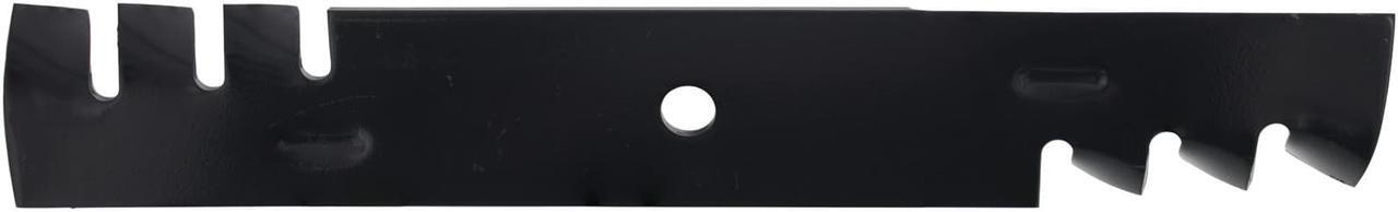 Alt view image 4 of 7 - 2 Rotary® 6296 Mower Blades for Ariens® 00273000 Bobcat® 32061 3239 Exmark® 103-1577 323515 Snapper® 03239 100340 Length 16-1/4 Width 2-1/2 Thickness .204 Center Hole 5/8 Fits 32in. 48in. Deck